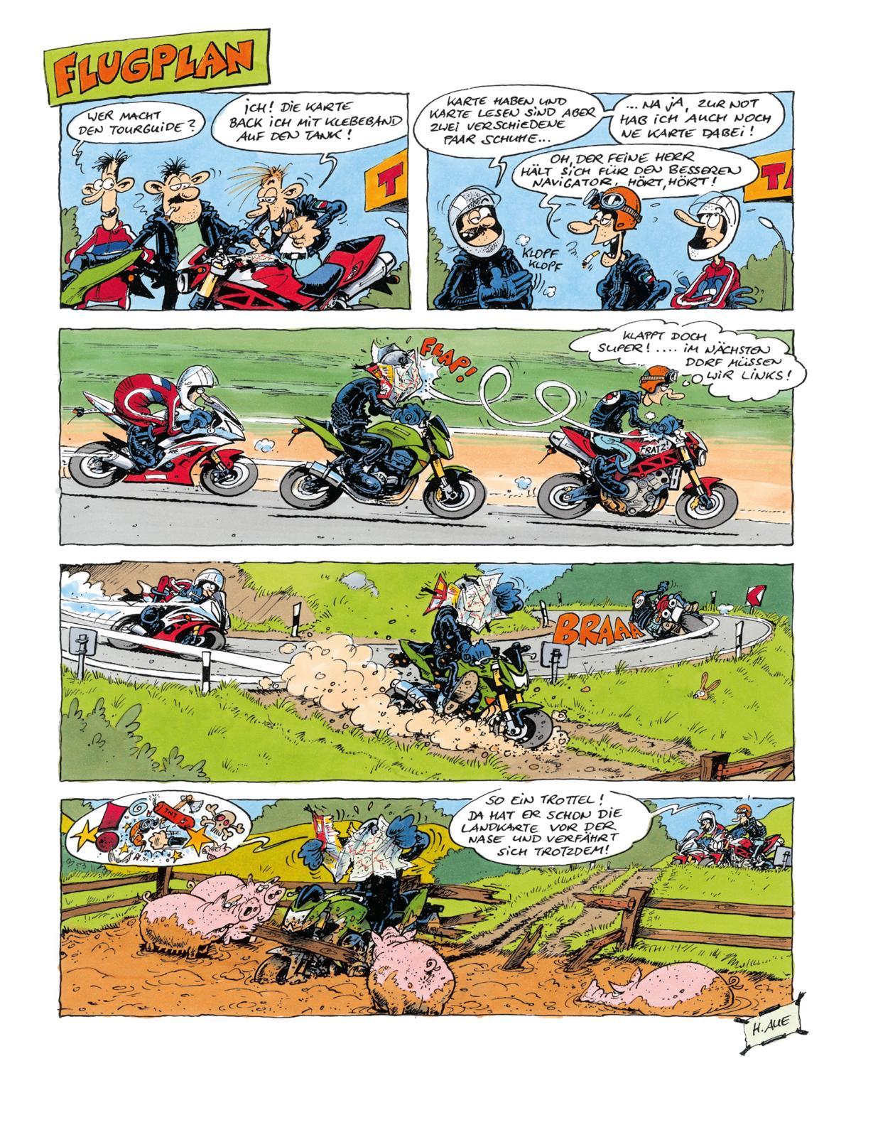 Beispielinhalt (Bild) MOTOmania Sammelband 10-12