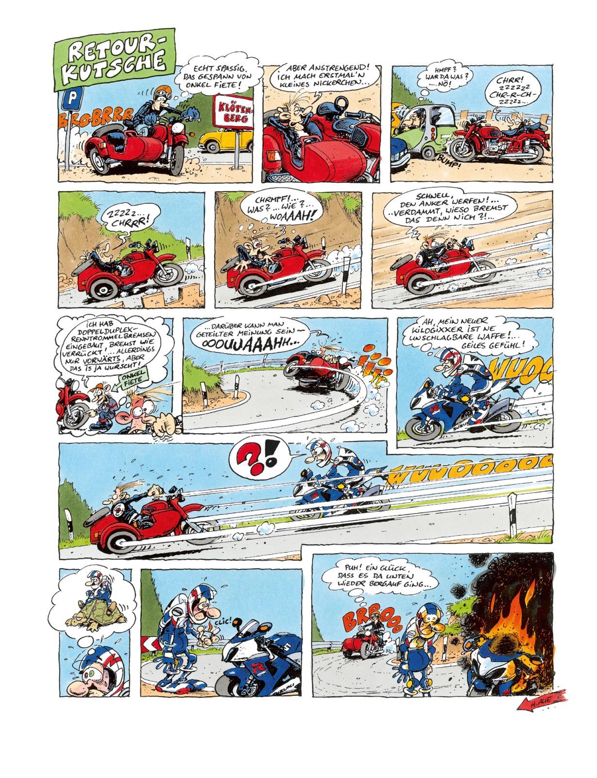 Beispielinhalt (Bild) MOTOmania Sammelband 10-12