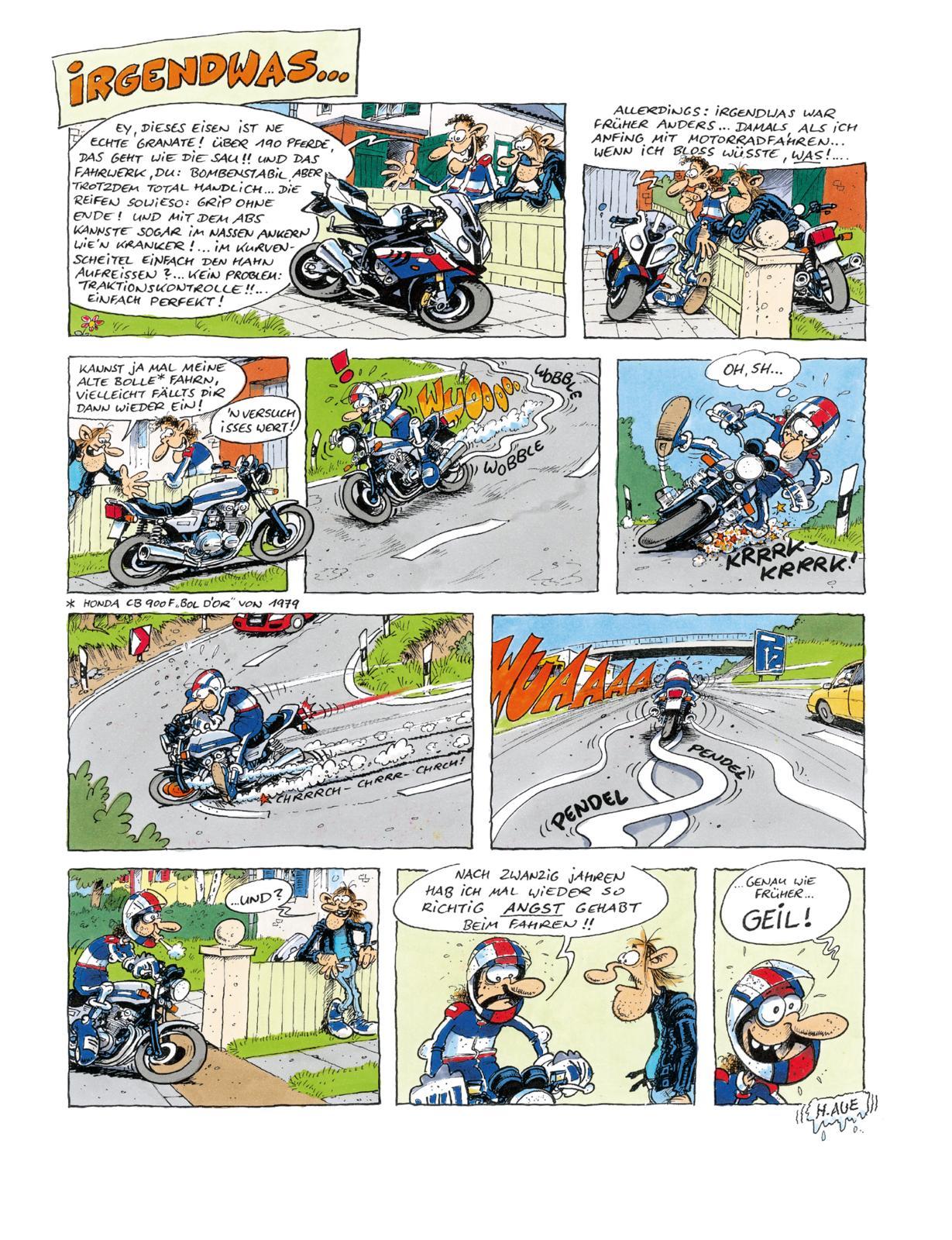Beispielinhalt (Bild) MOTOmania Sammelband 10-12