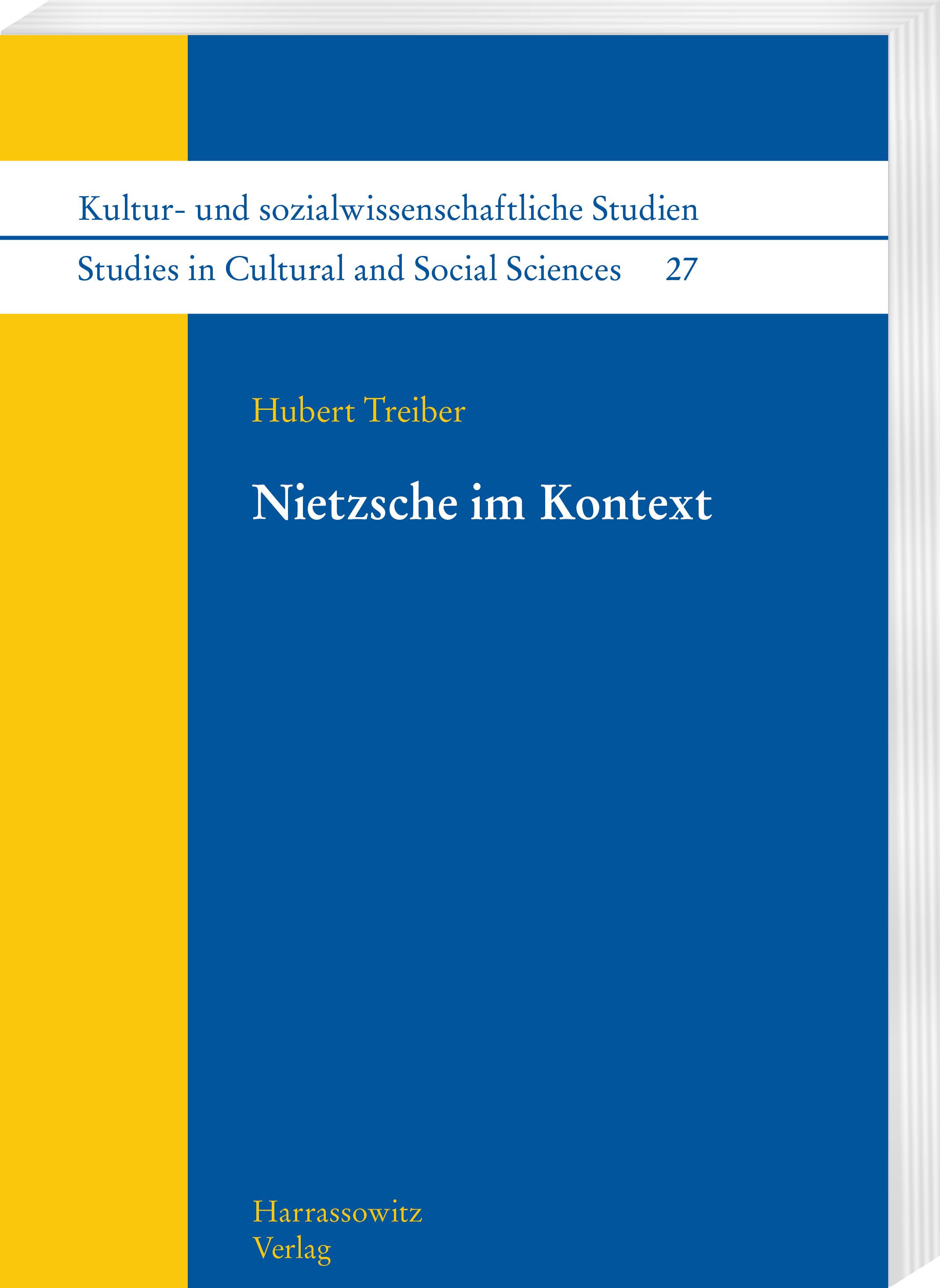 Vorderes Coverbild Nietzsche im Kontext