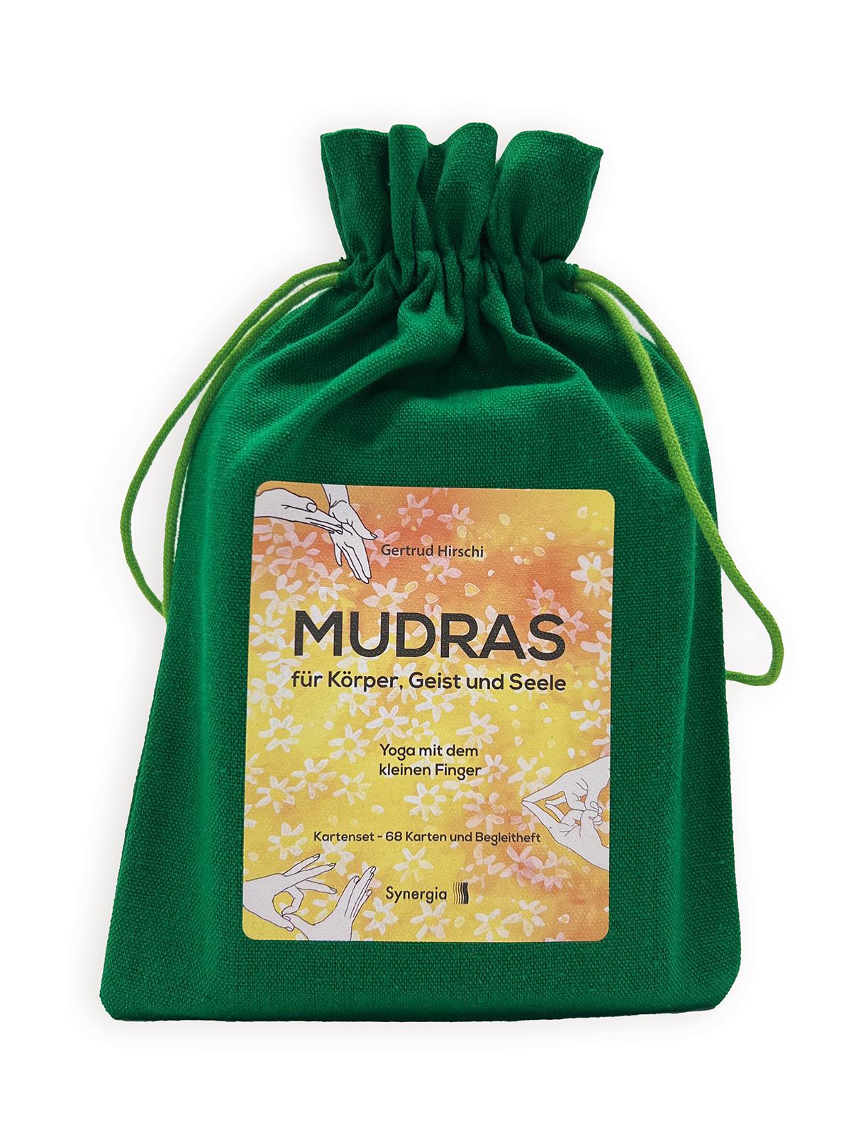 Vorderes Coverbild Mudras für Körper, Geist und Seele - Yoga mit dem kleinen Finger - Kartenset