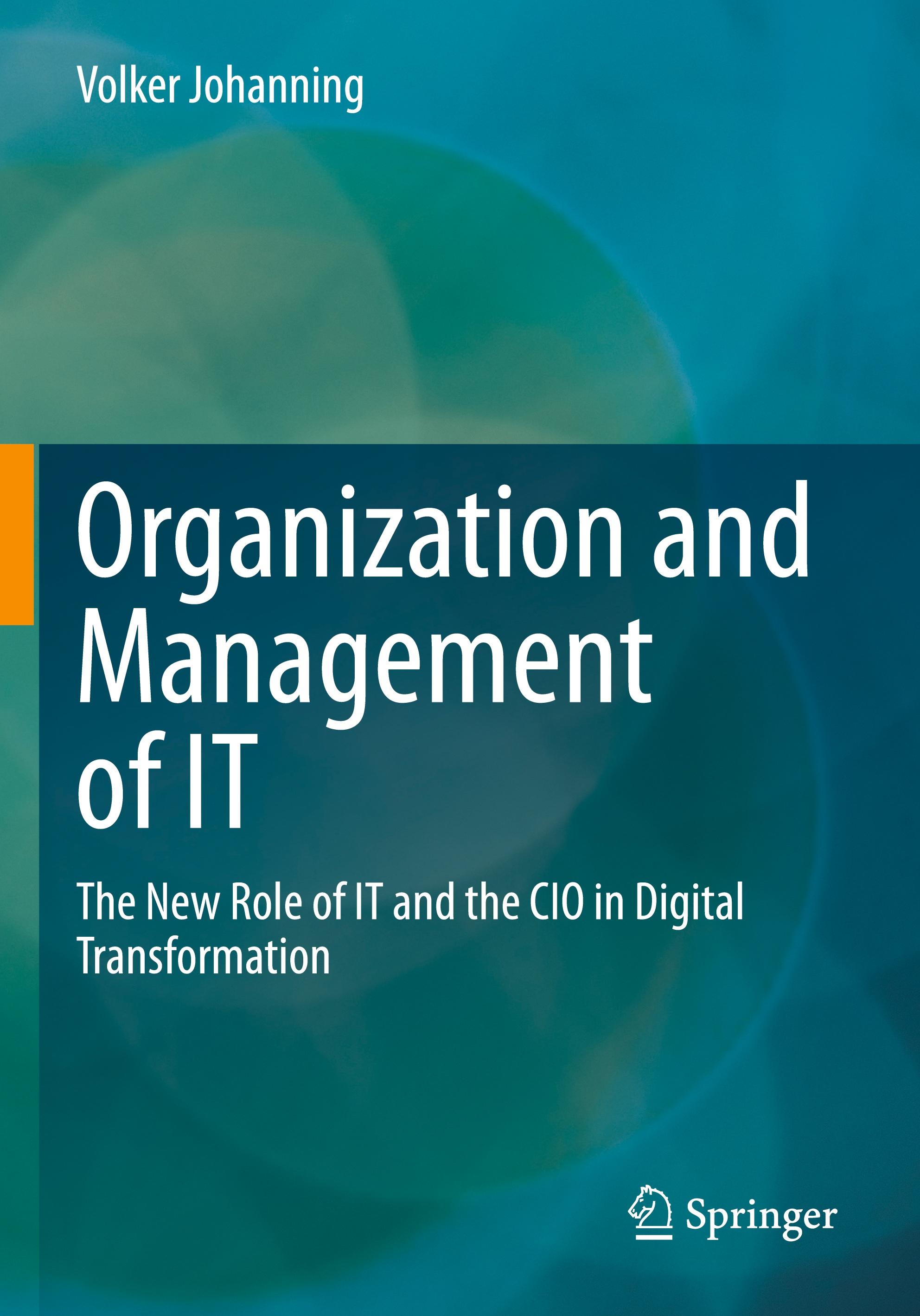 Vorderes Coverbild Organization and Management of IT