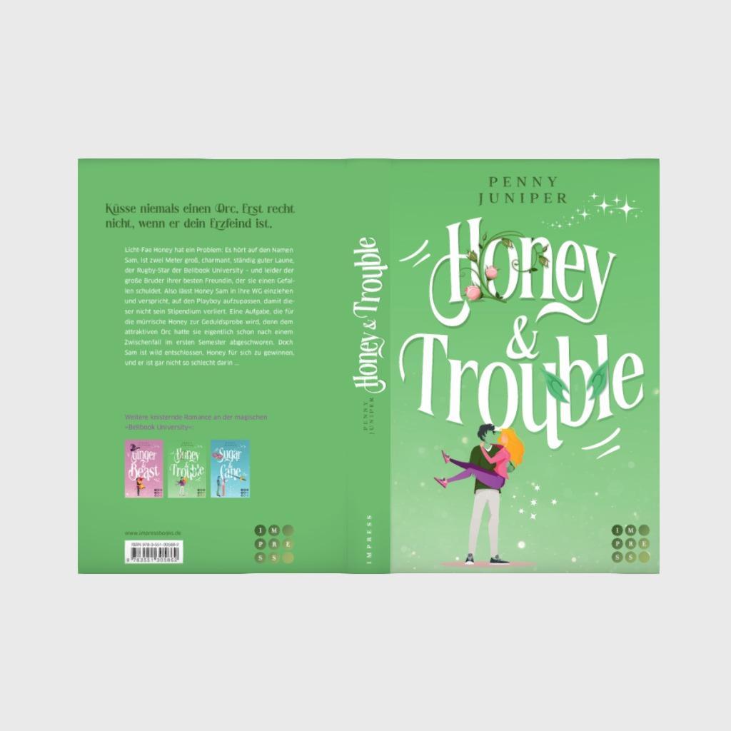 Beispielinhalt (Bild) Honey & Trouble (Bellbook University 2)