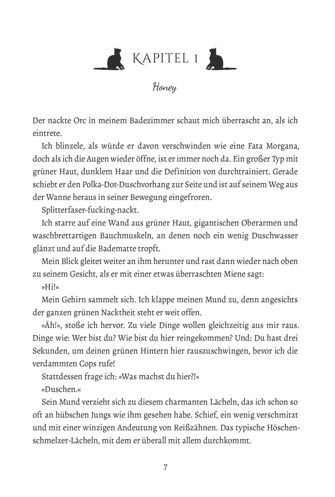 Beispielinhalt (Bild) Honey & Trouble (Bellbook University 2)