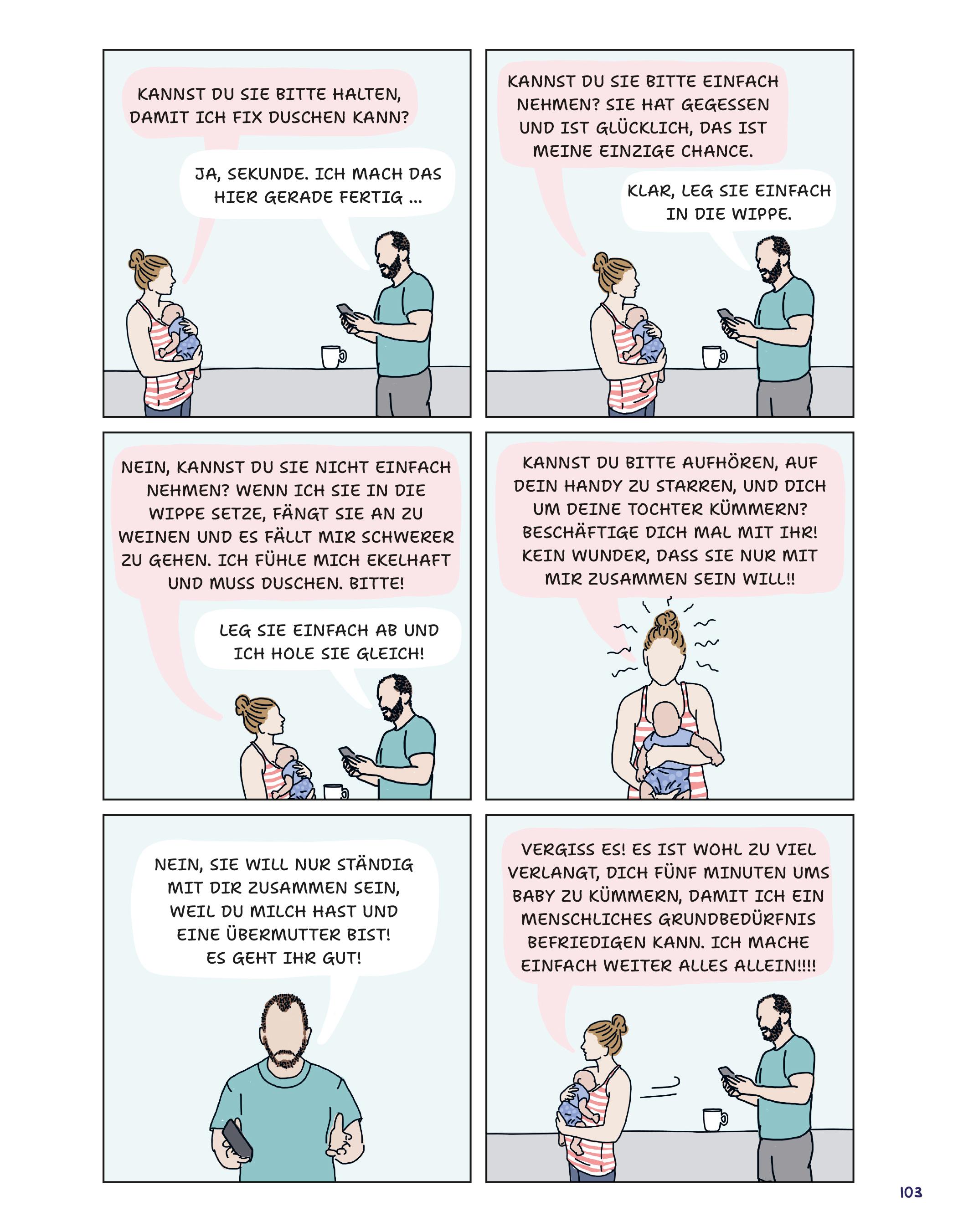 Beispielinhalt (Bild) Mama braucht 'ne Pause