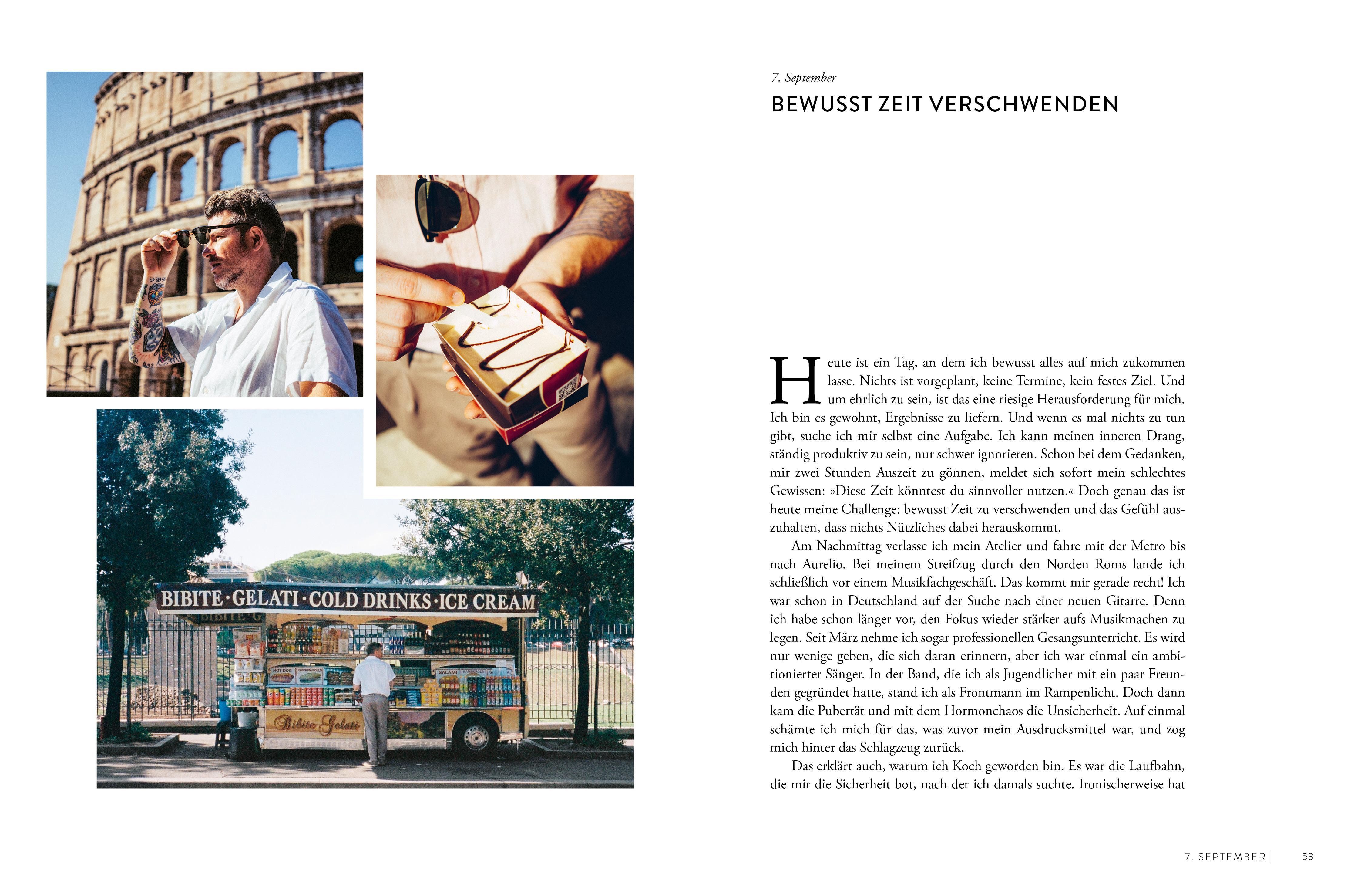 Beispielinhalt (Bild) Grazie Roma