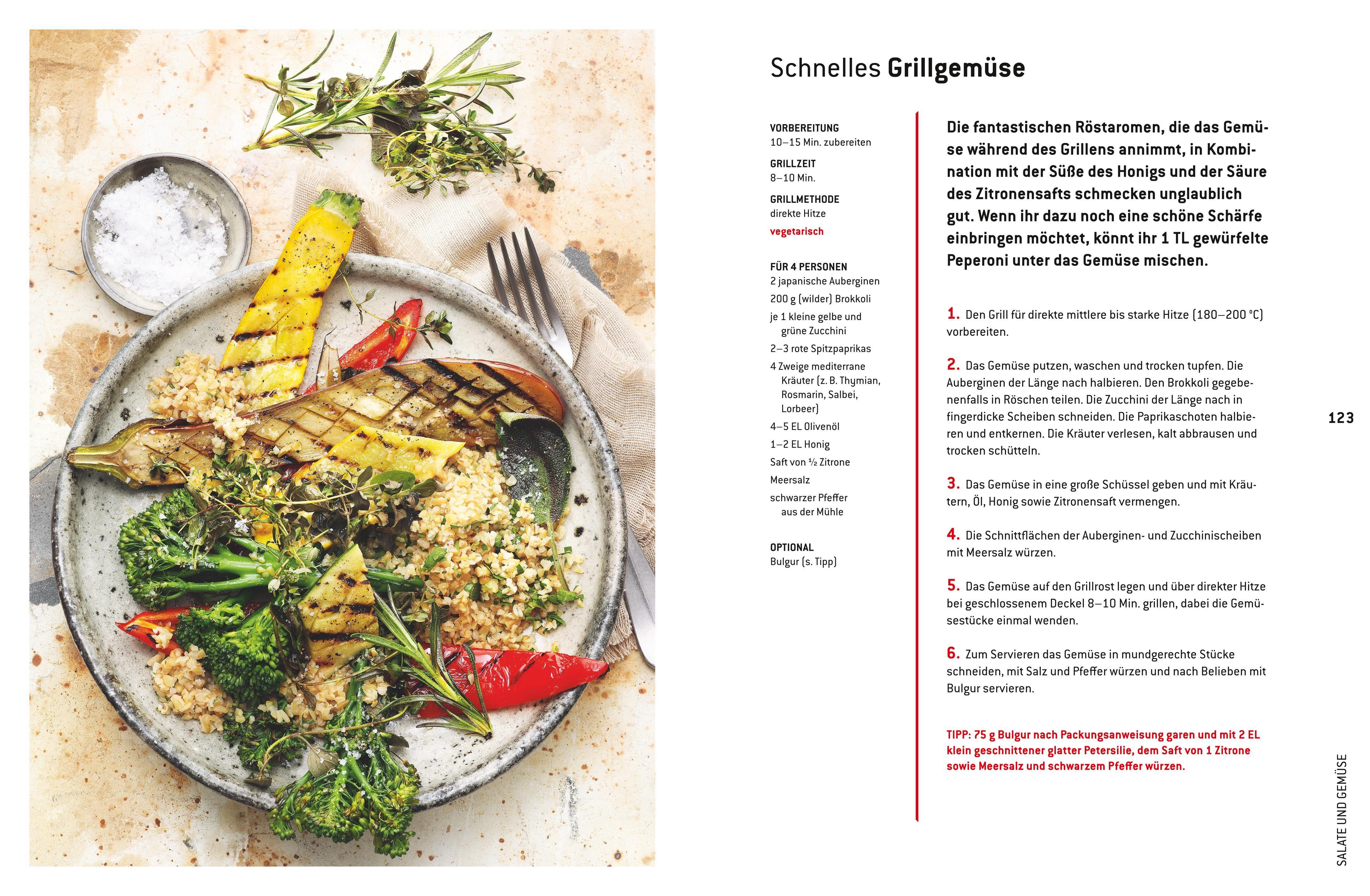 Beispielinhalt (Bild) Weber's Camping Grillen