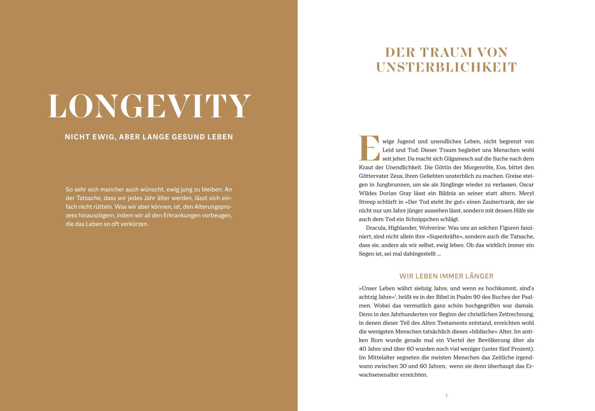 Beispielinhalt (Bild) Die Longevity-Food-Formel