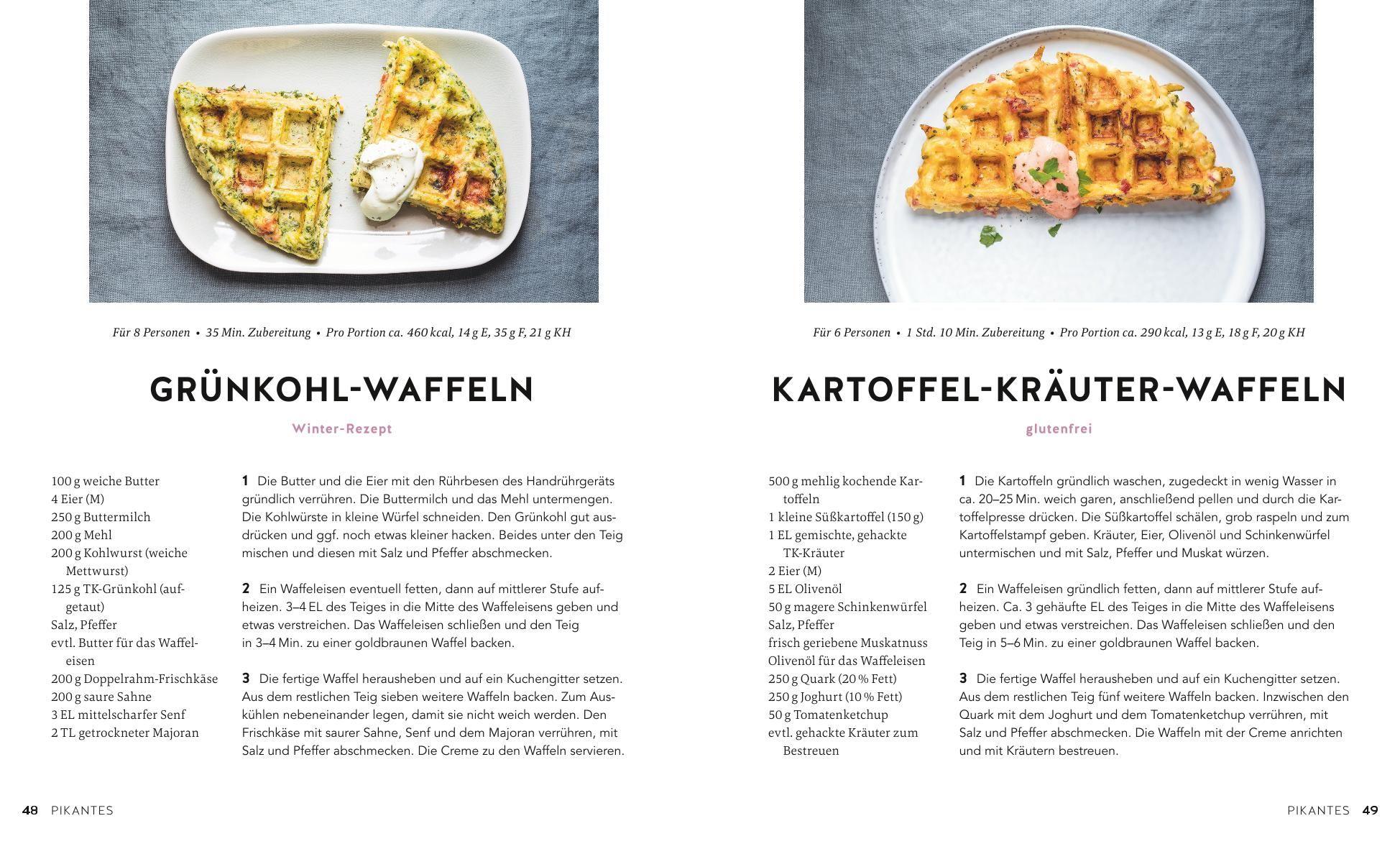 Beispielinhalt (Bild) Waffeln