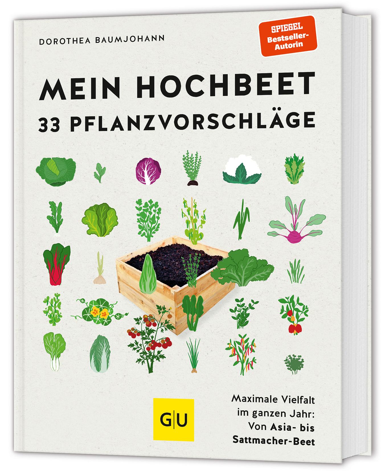 Vorderes Coverbild Mein Hochbeet - 33 Pflanzvorschläge