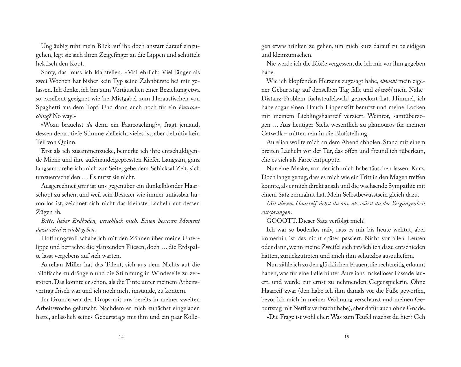 Beispielinhalt (Bild) Mirror Of My Soul. Fee & Aurelian (Erstauflage exklusiv mit Farbschnitt)