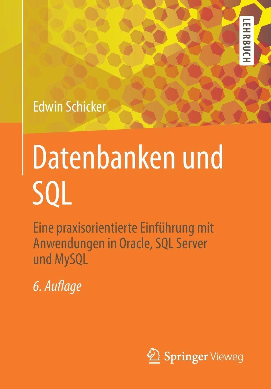 Vorderes Coverbild Datenbanken und SQL