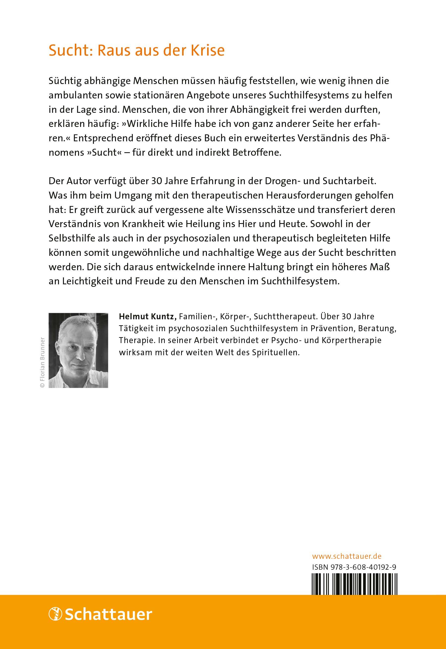 Rückseitencover Sucht und Spiritualität