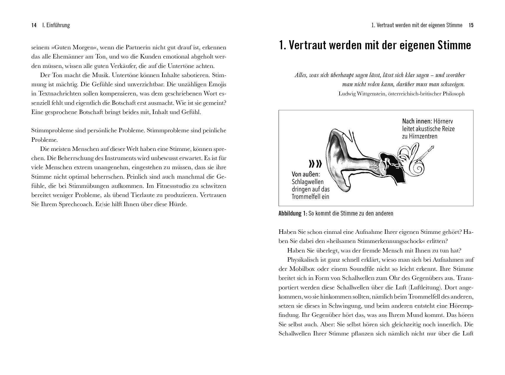 Beispielinhalt (Bild) Die Macht der Stimme