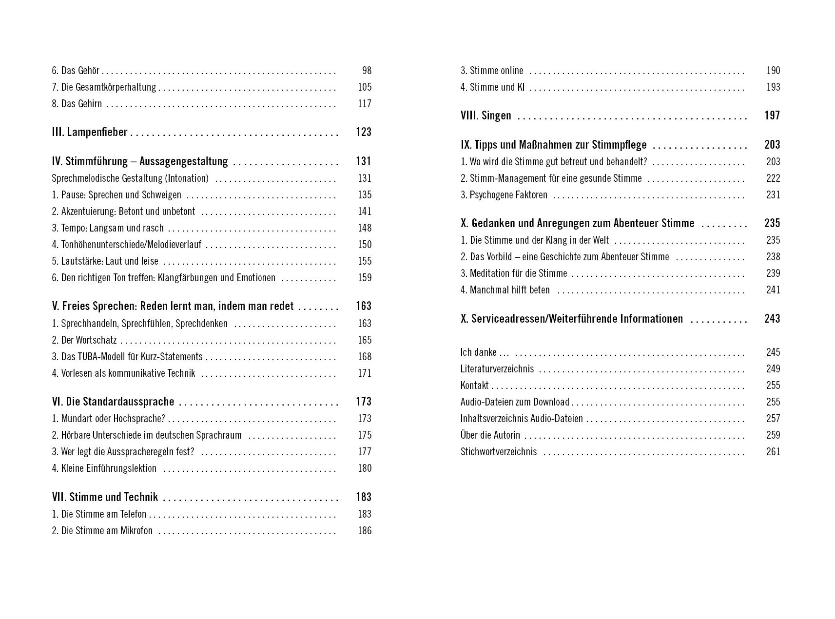 Beispielinhalt (Bild) Die Macht der Stimme