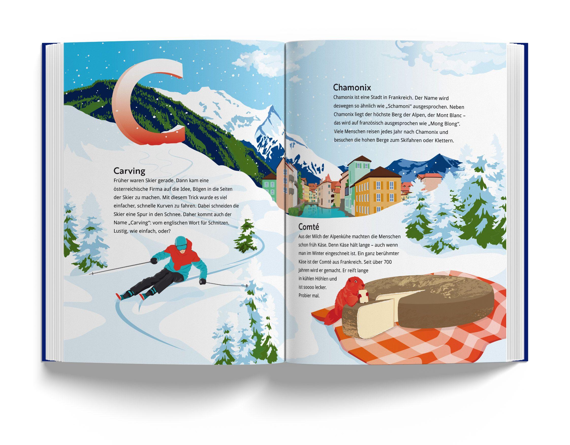 Beispielinhalt (Bild) Alpen-ABC