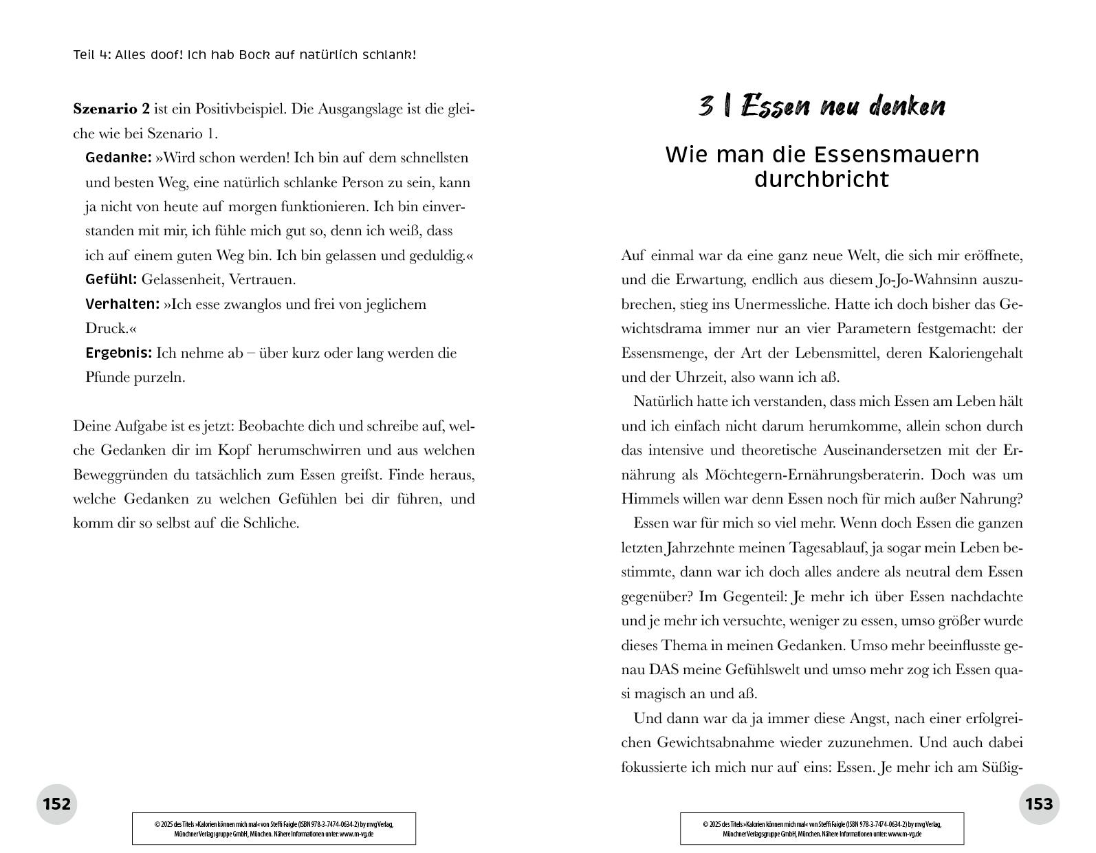 Beispielinhalt (Bild) Kalorien können mich mal!