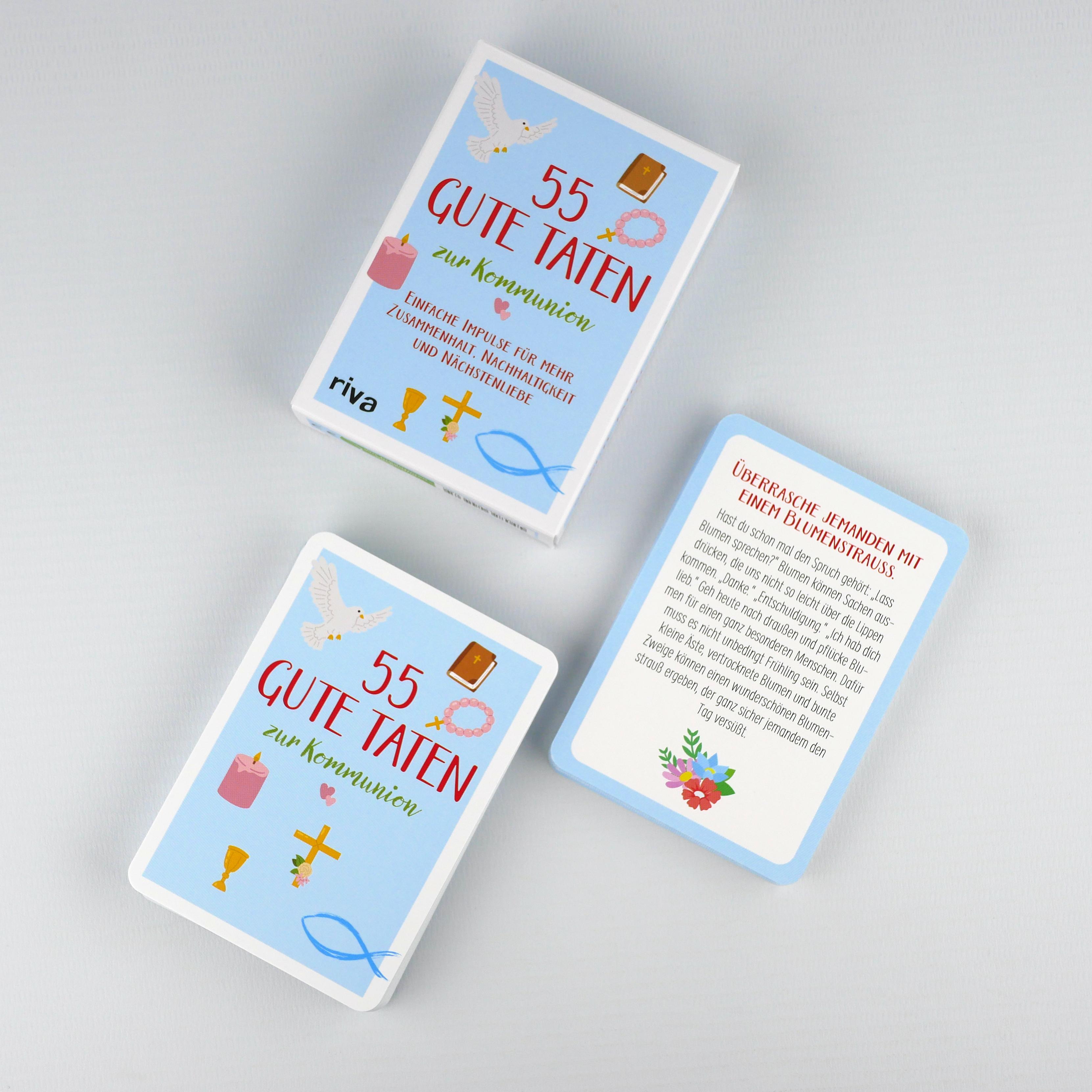 Beispielinhalt (Bild) 55 gute Taten zur Kommunion