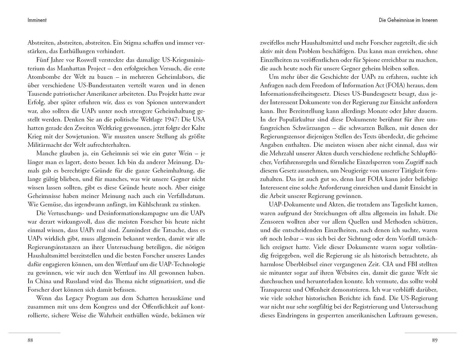 Beispielinhalt (Bild) Imminent