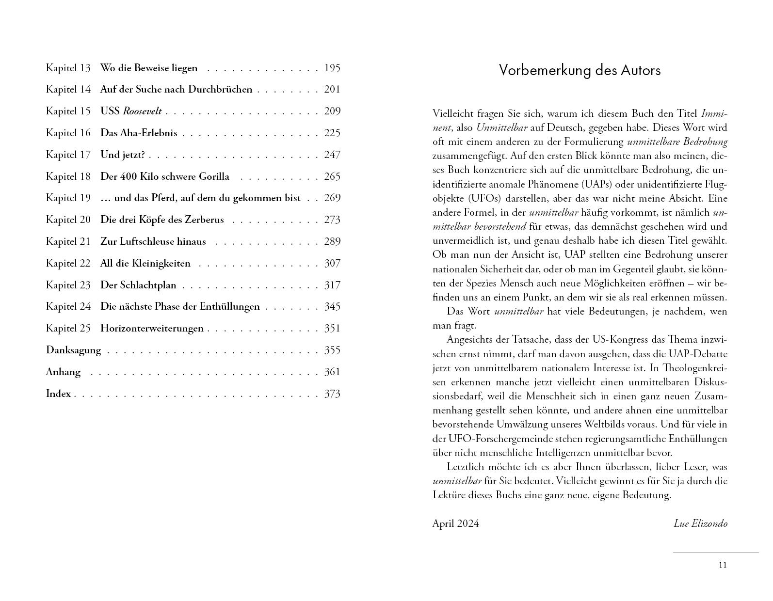 Beispielinhalt (Bild) Imminent