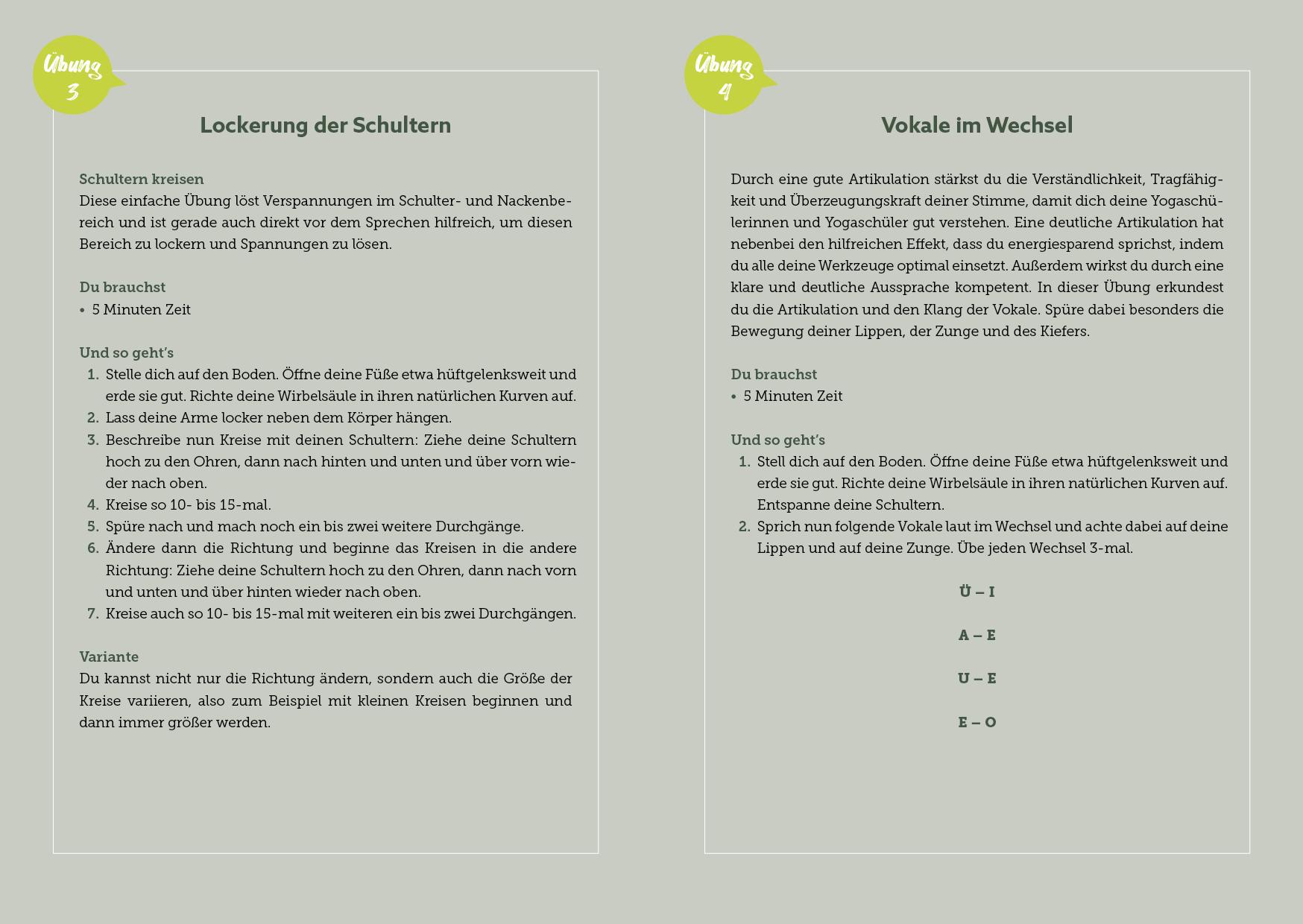 Beispielinhalt (Bild) Die Kraft der Sprache im Yoga