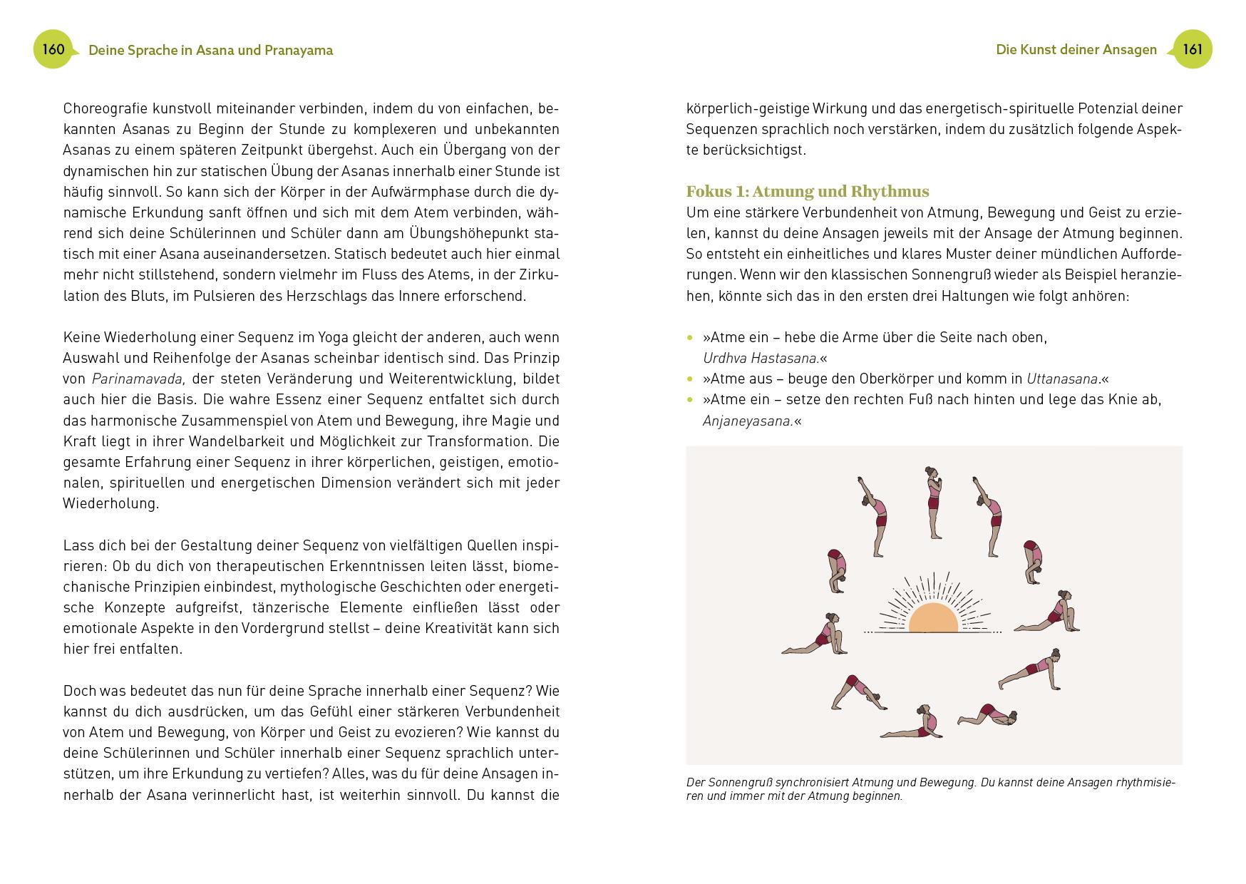 Beispielinhalt (Bild) Die Kraft der Sprache im Yoga