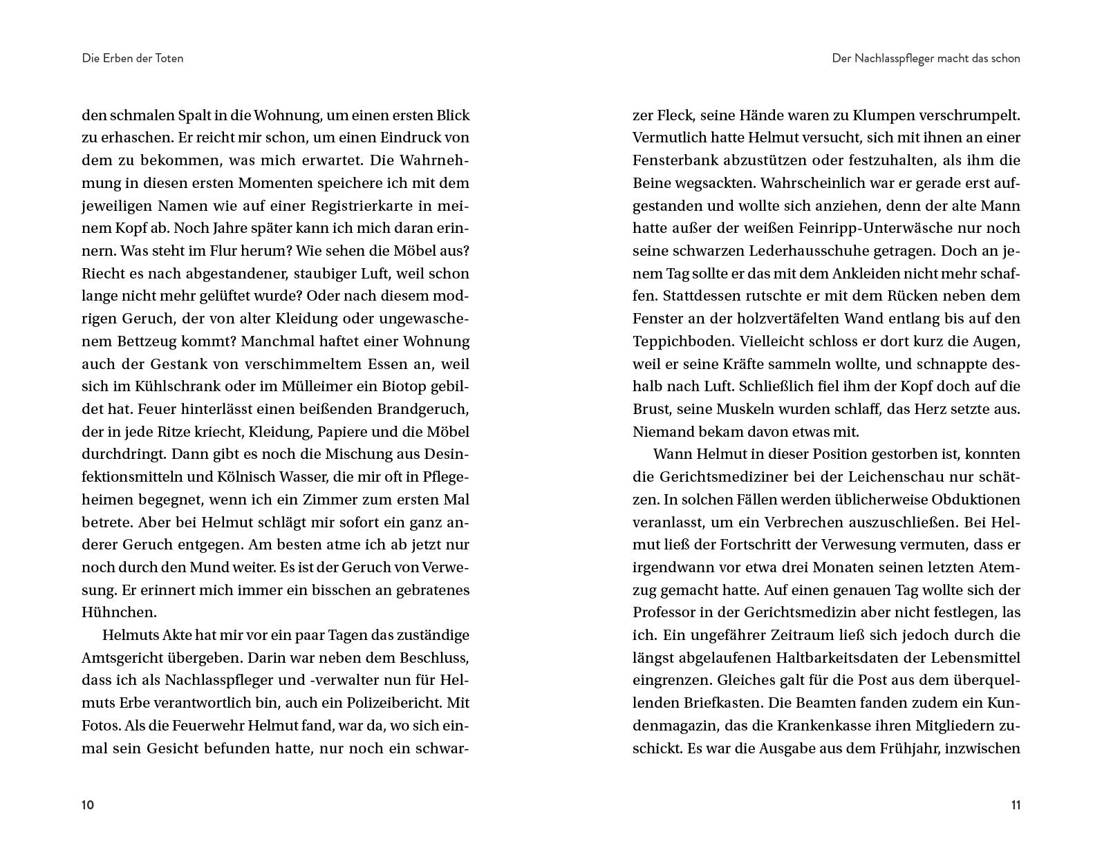 Beispielinhalt (Bild) Die Erben der Toten