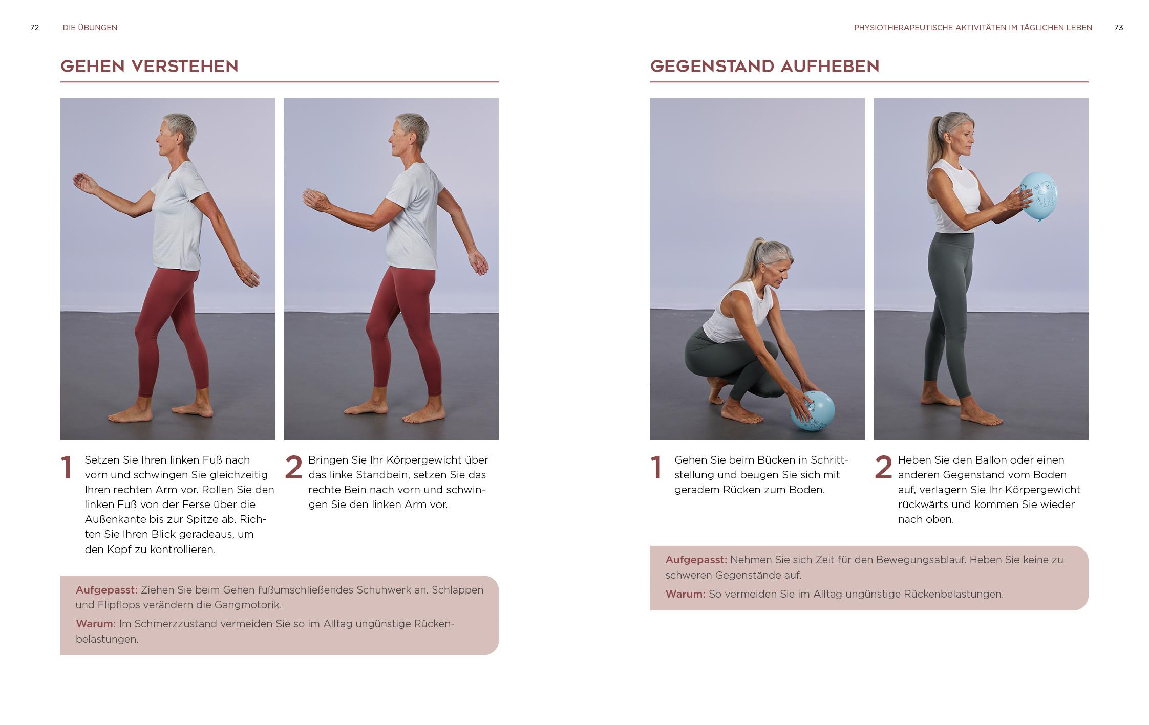 Beispielinhalt (Bild) Osteoporose - Physiotherapie für starke Knochen