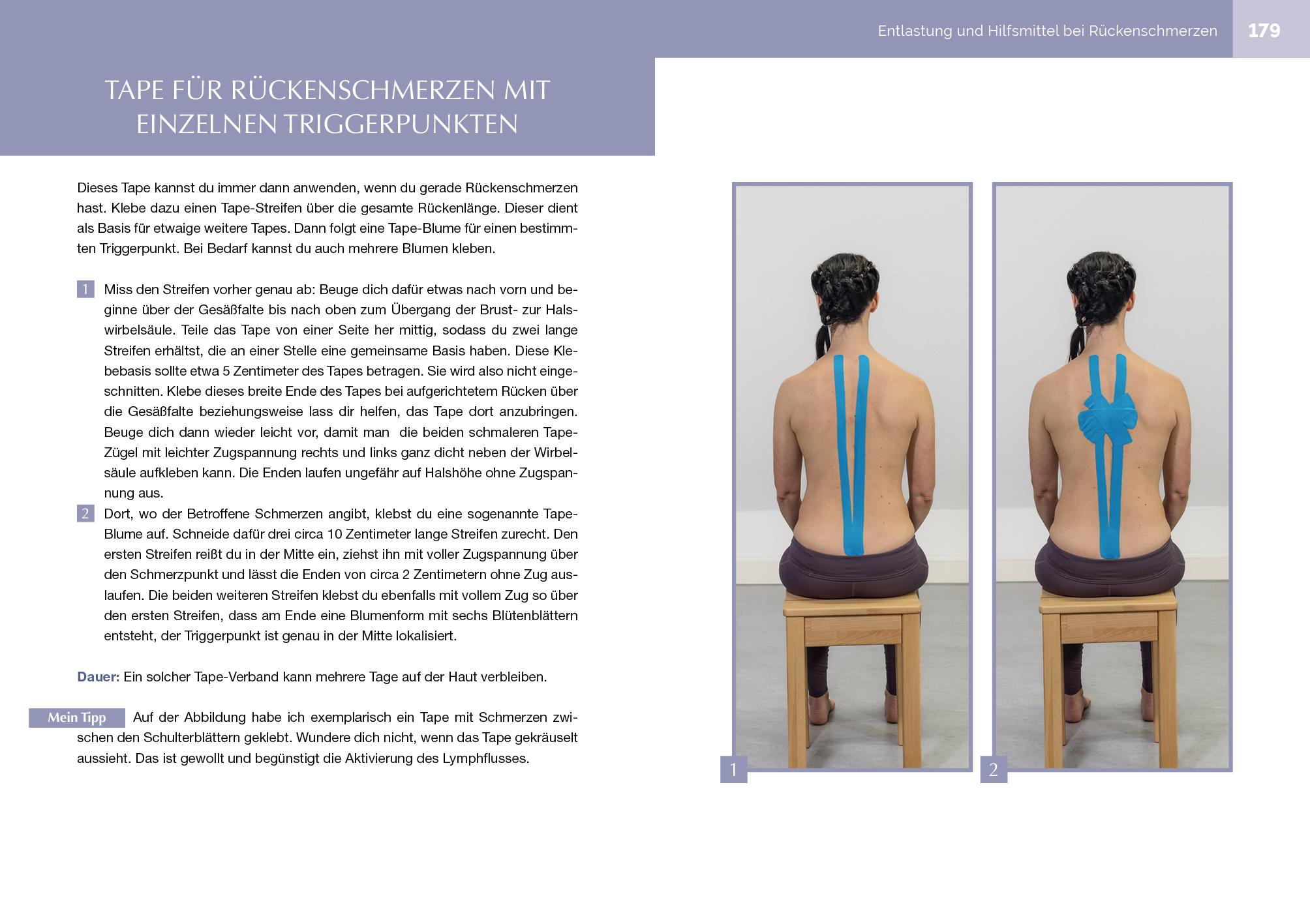 Beispielinhalt (Bild) Osteopathie für zu Hause - Rücken