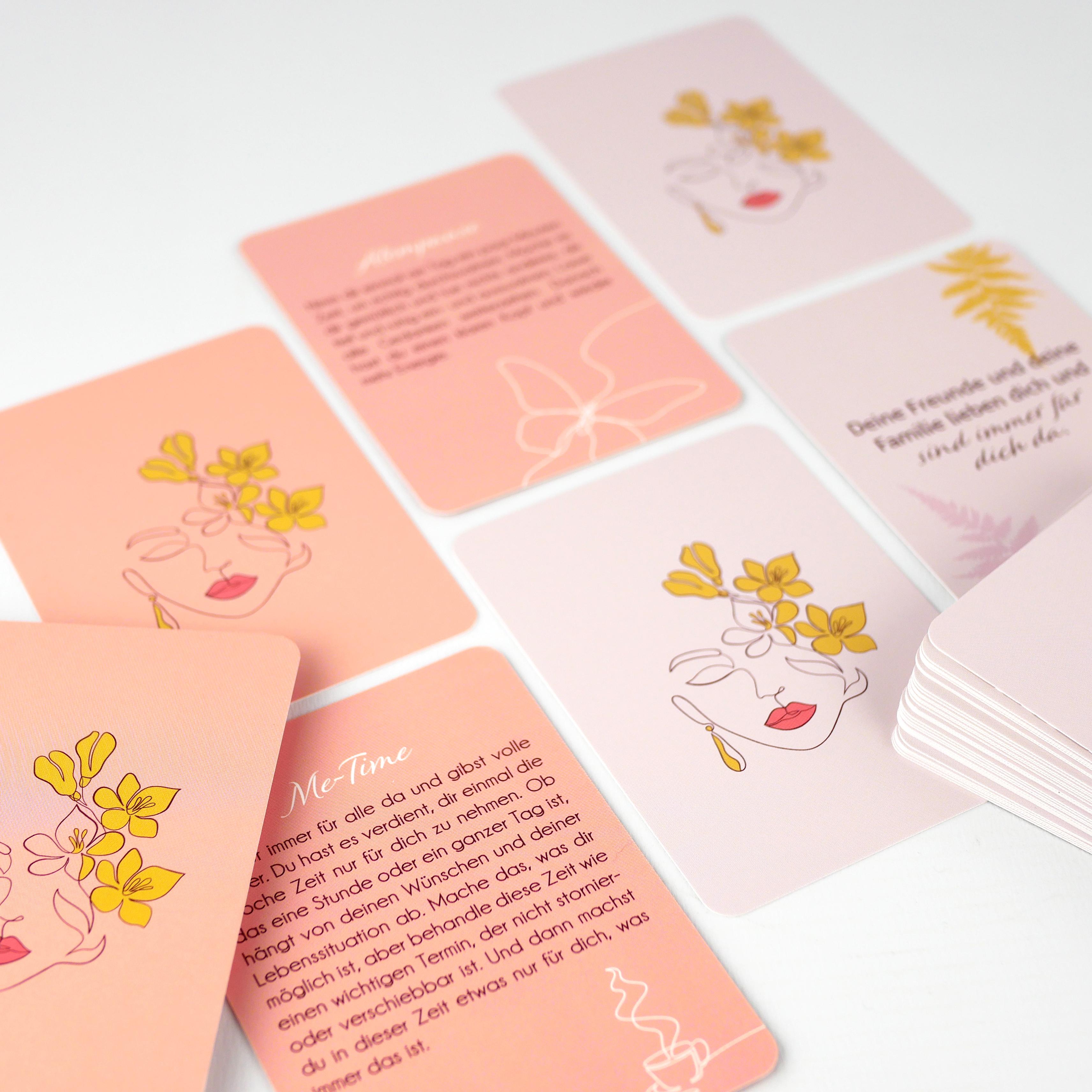 Beispielinhalt (Bild) Weil du einzigartig bist - 55 Affirmationen für mehr Selbstliebe und positives Denken