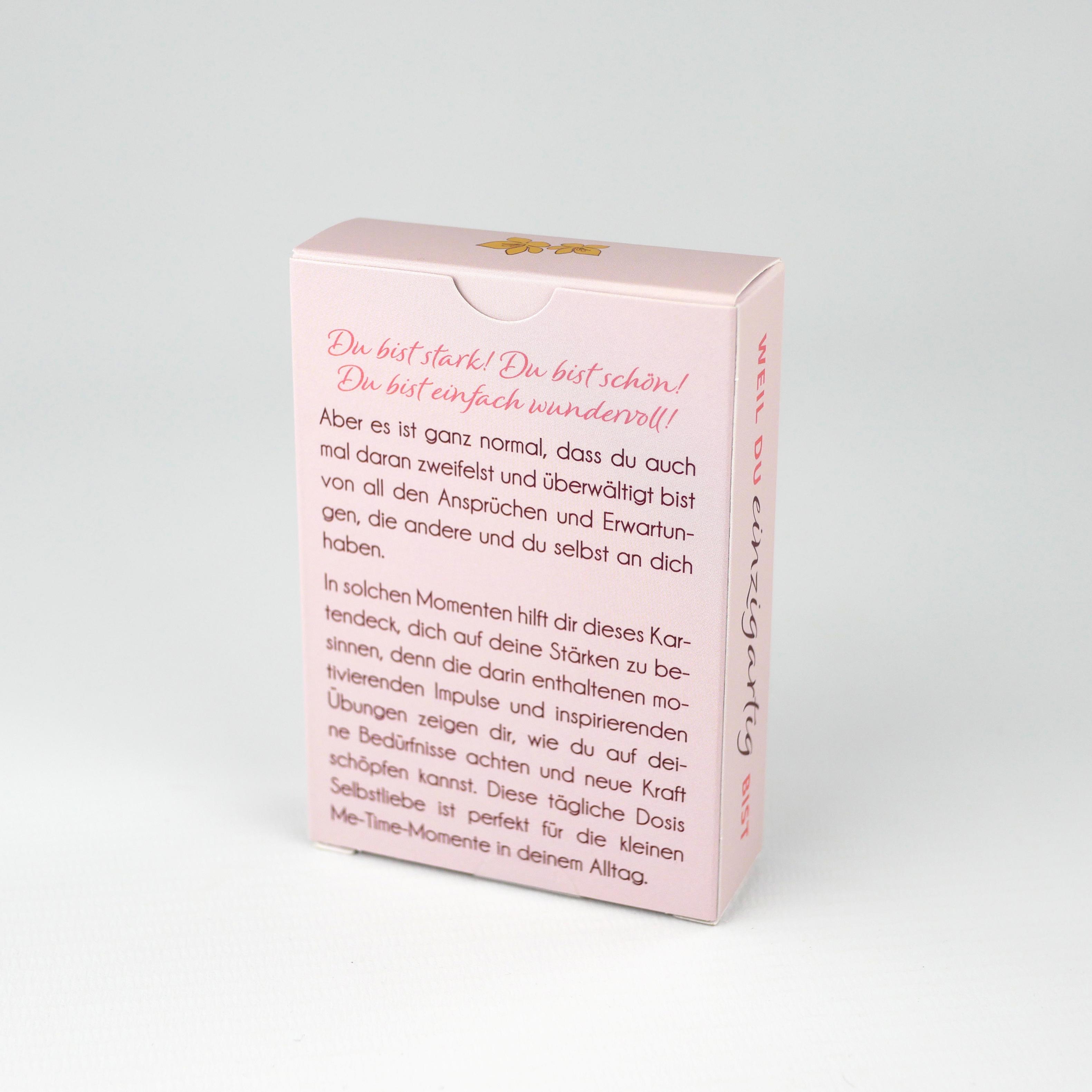 Beispielinhalt (Bild) Weil du einzigartig bist - 55 Affirmationen für mehr Selbstliebe und positives Denken