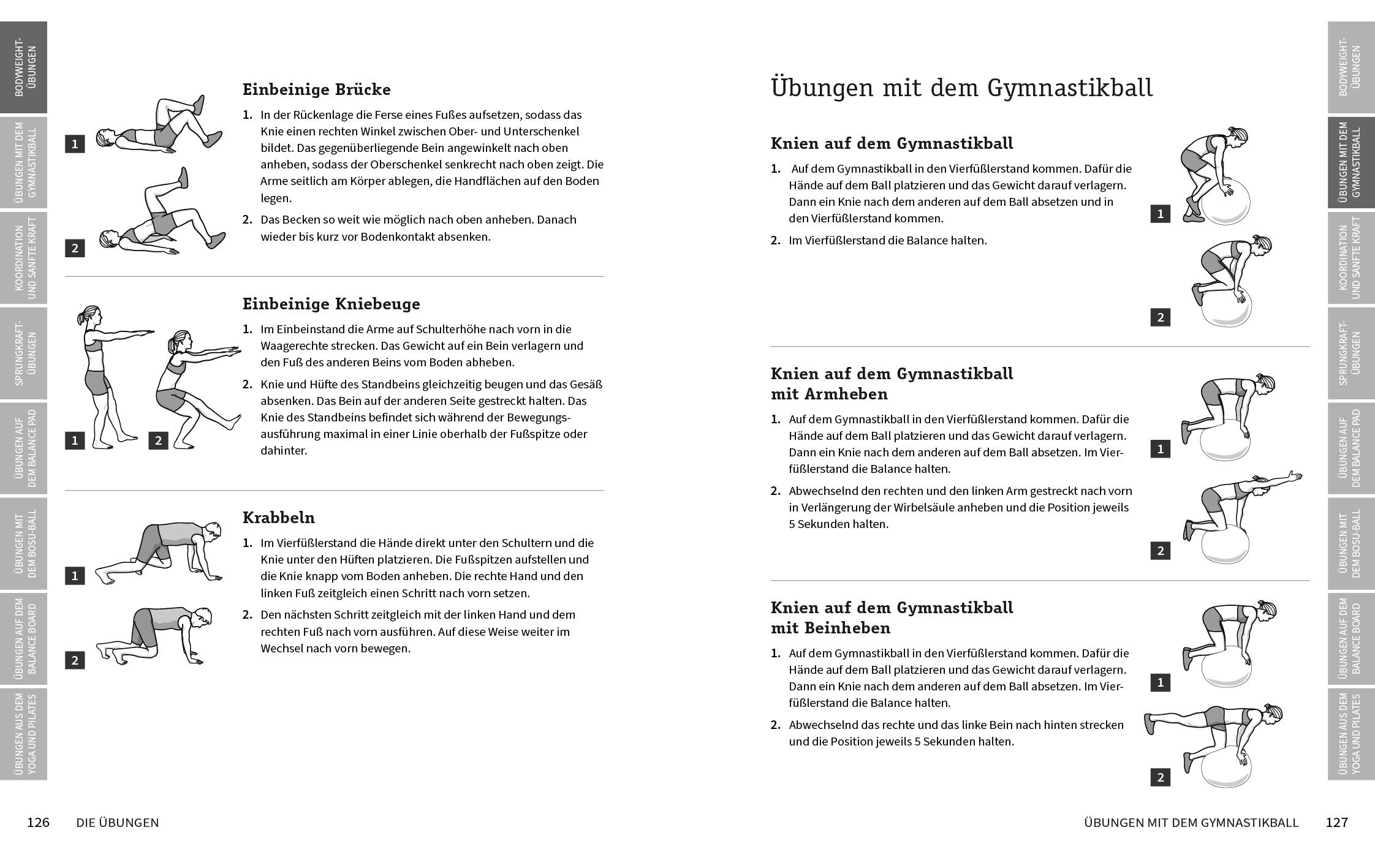 Beispielinhalt (Bild) 50 Workouts - Balance