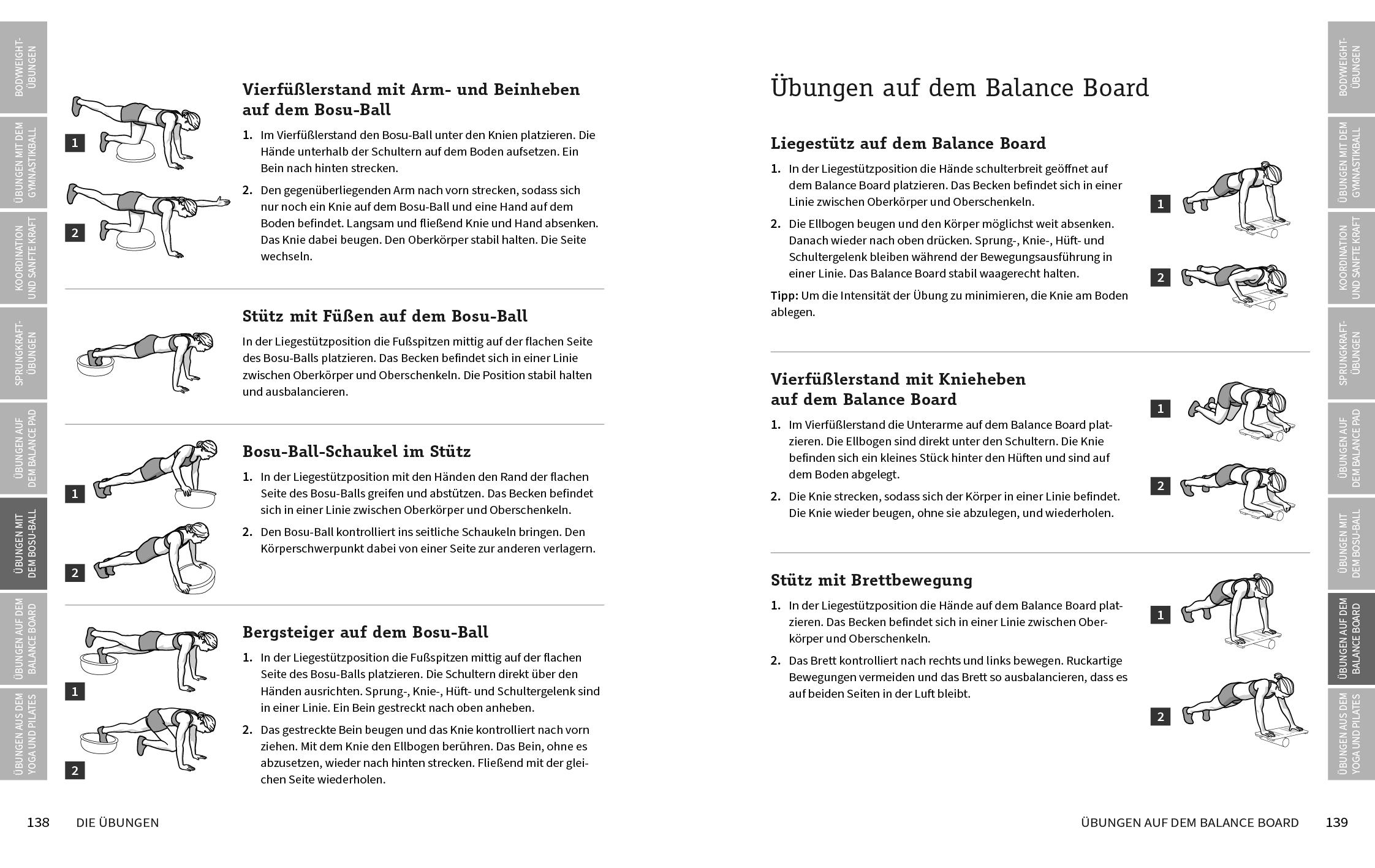 Beispielinhalt (Bild) 50 Workouts - Balance