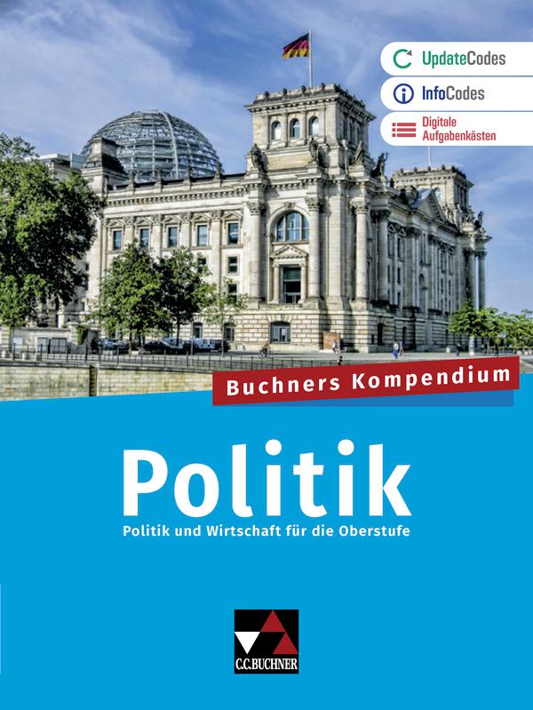Vorderes Coverbild Buchners Kompendium Politik - neu