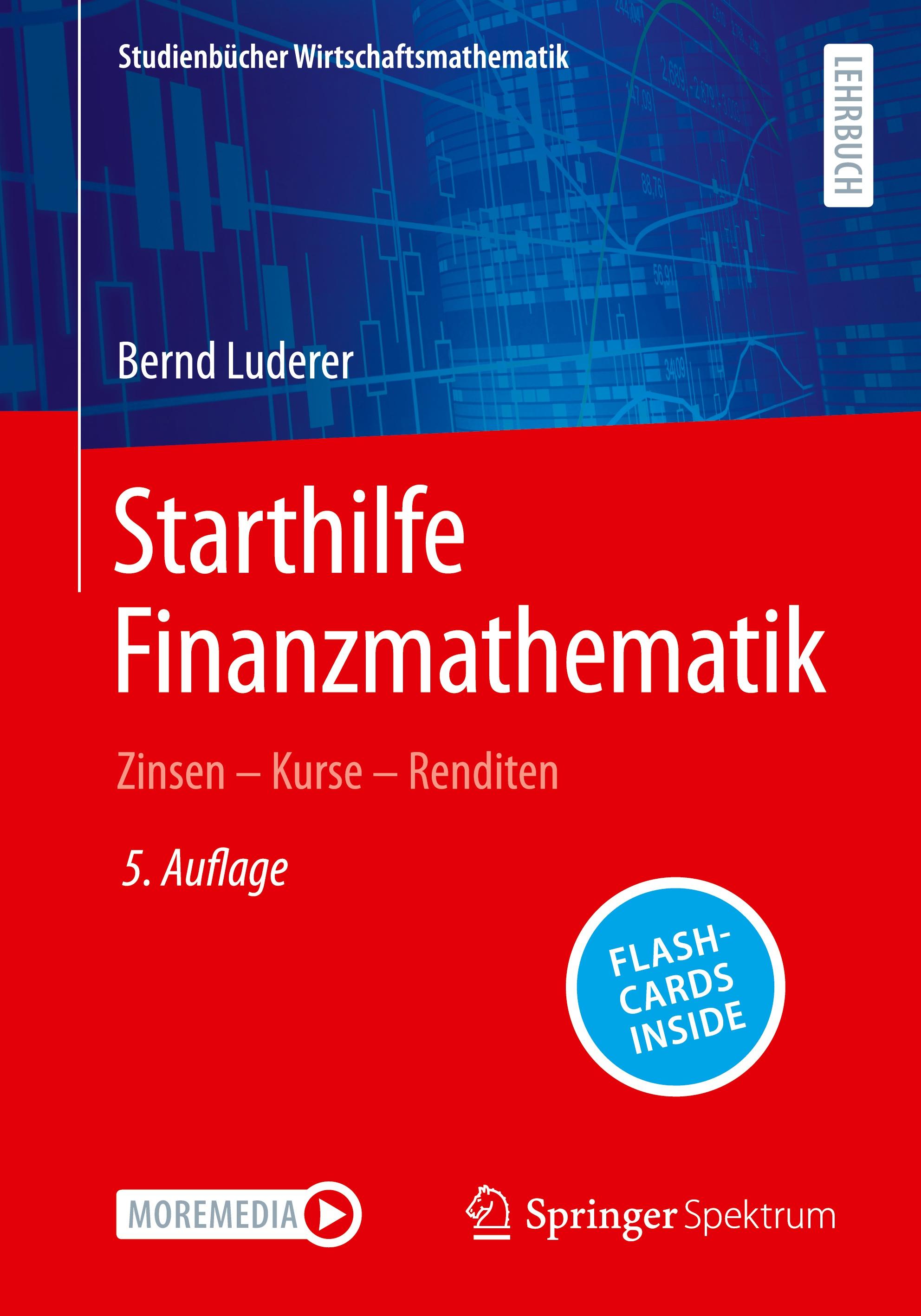 Vorderes Coverbild Starthilfe Finanzmathematik