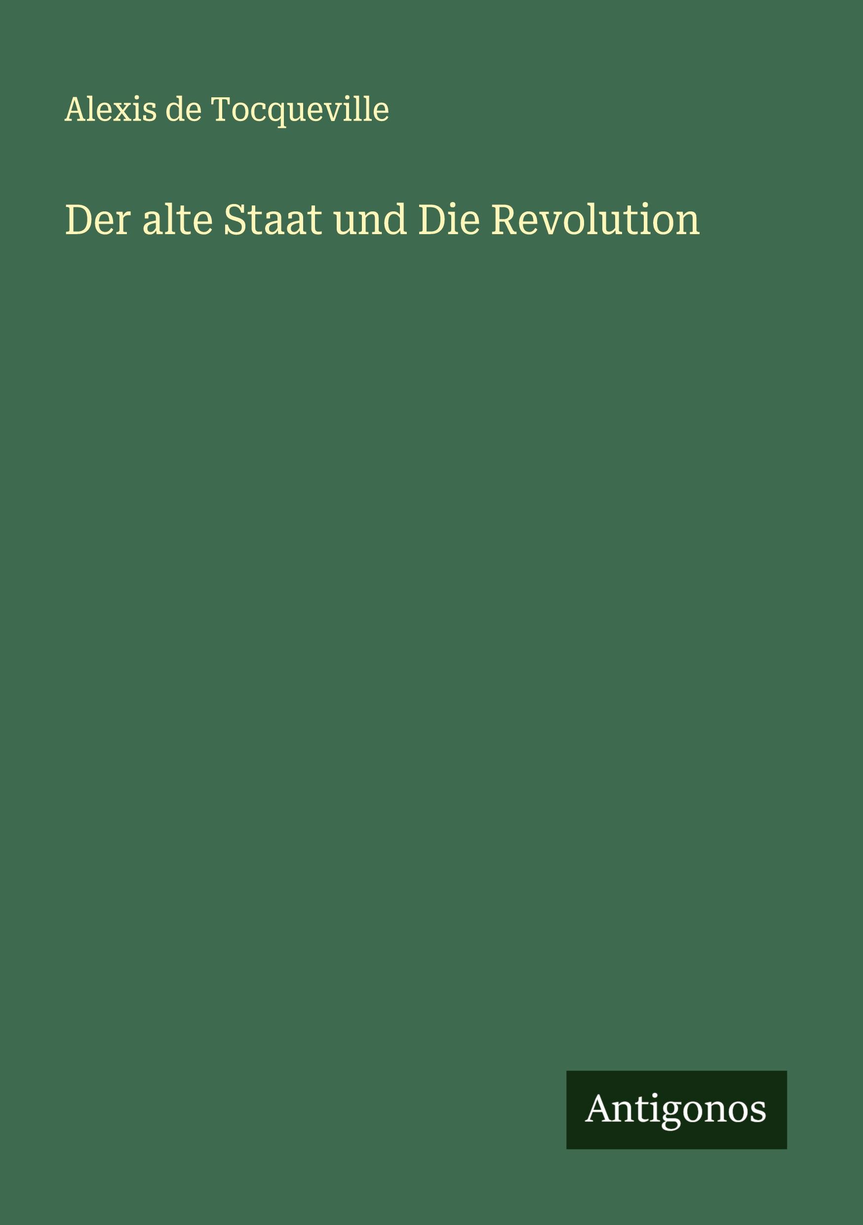 Vorderes Coverbild Der alte Staat und Die Revolution