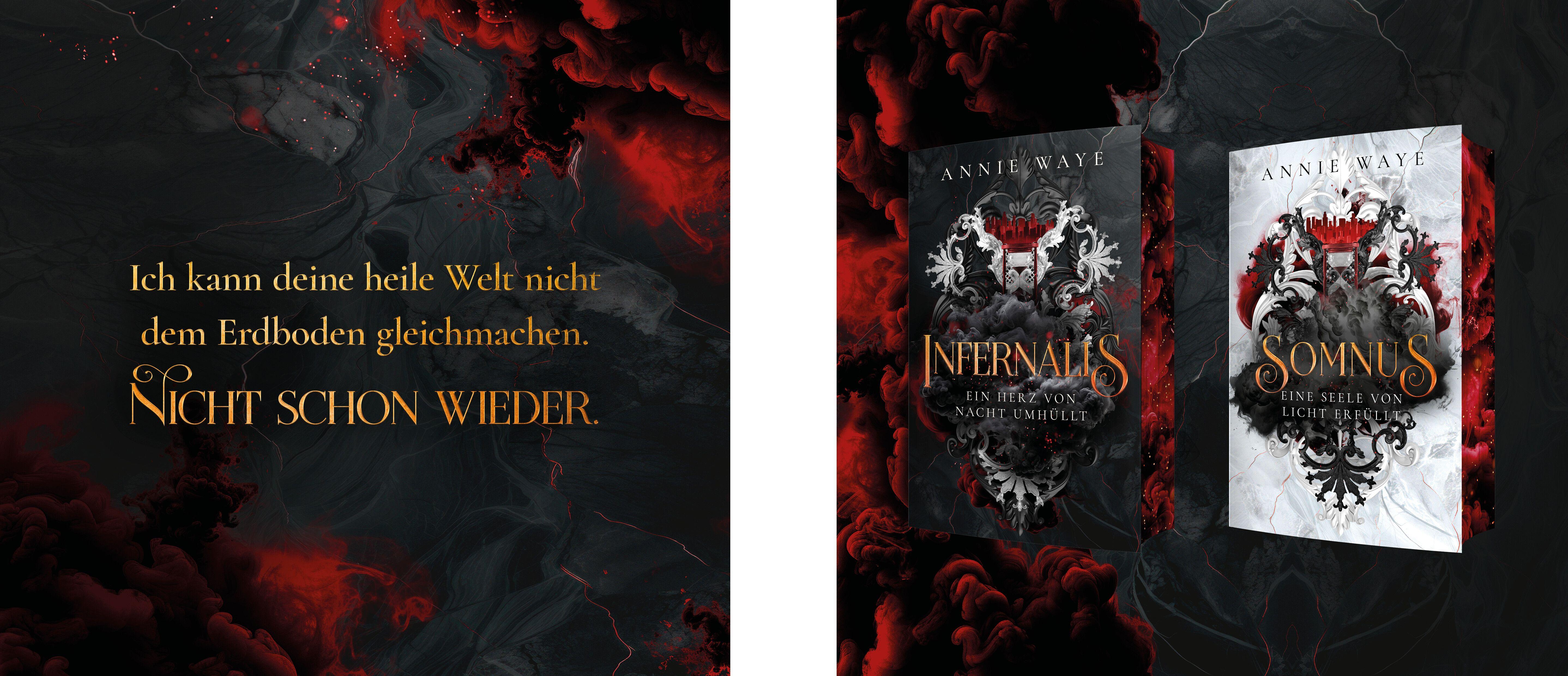 Beispielinhalt (Bild) INFERNALIS: Ein Herz von Nacht umhüllt