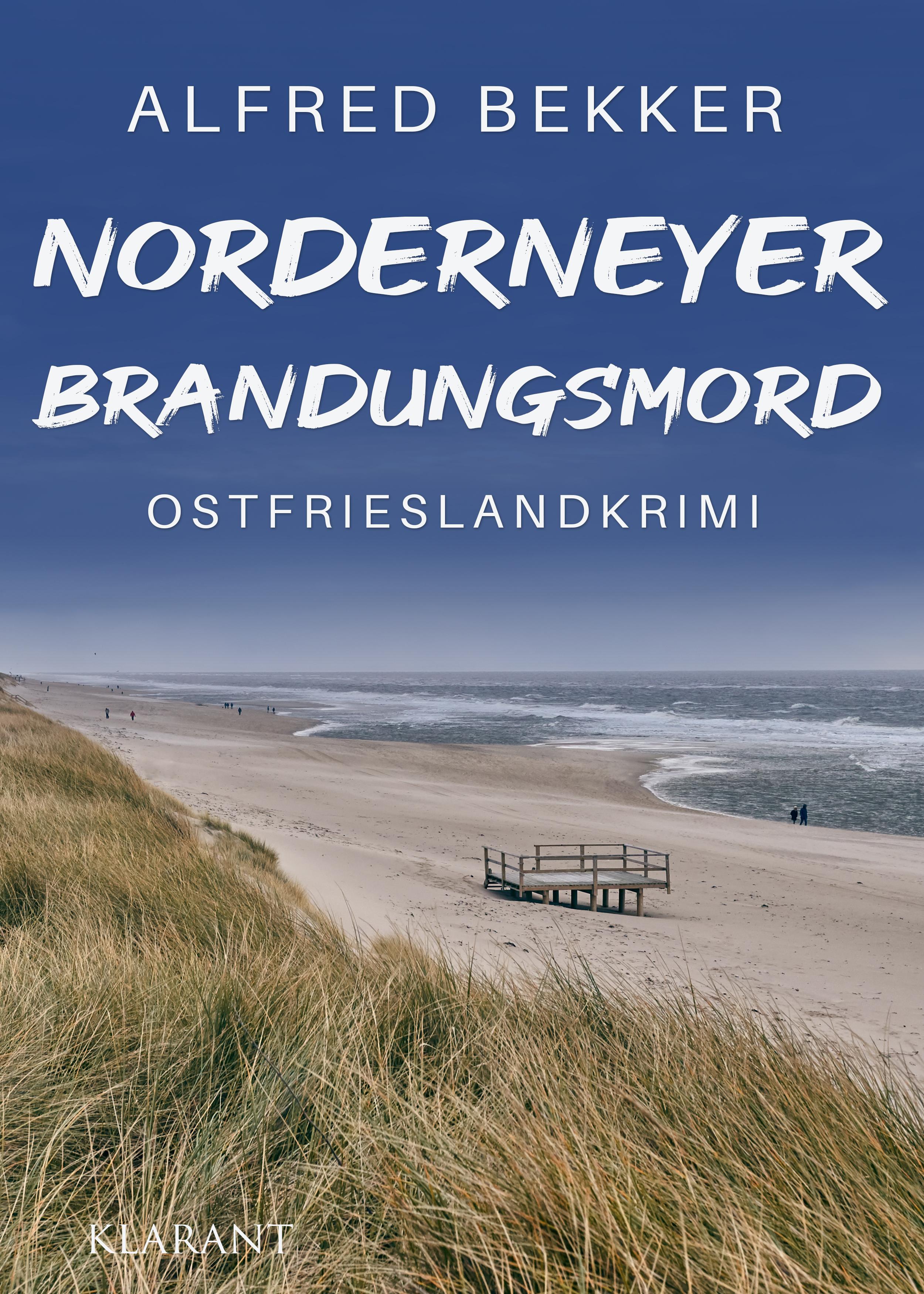 Vorderes Coverbild Norderneyer Brandungsmord. Ostfrieslandkrimi