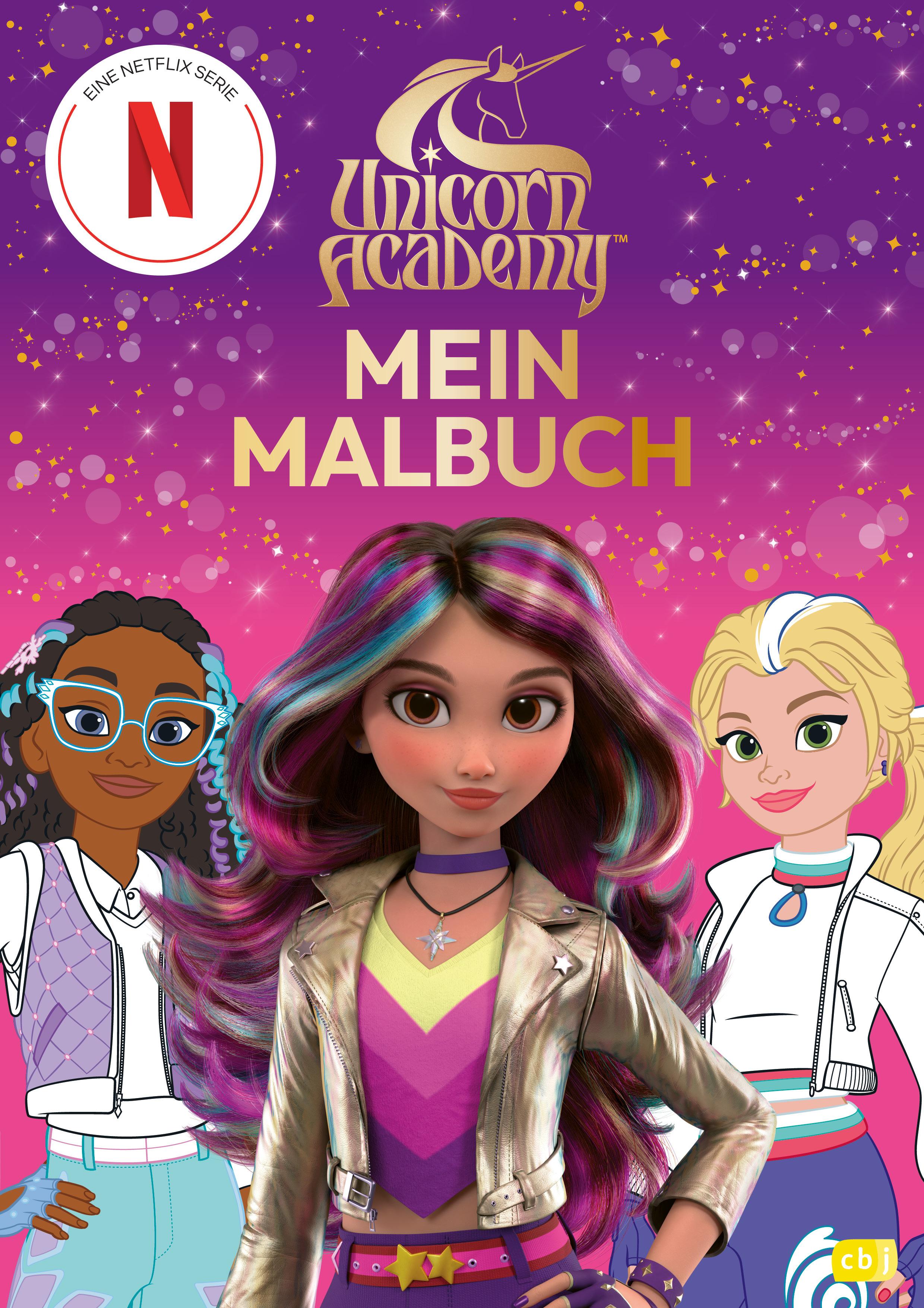 Vorderes Coverbild Unicorn Academy - Mein Malbuch