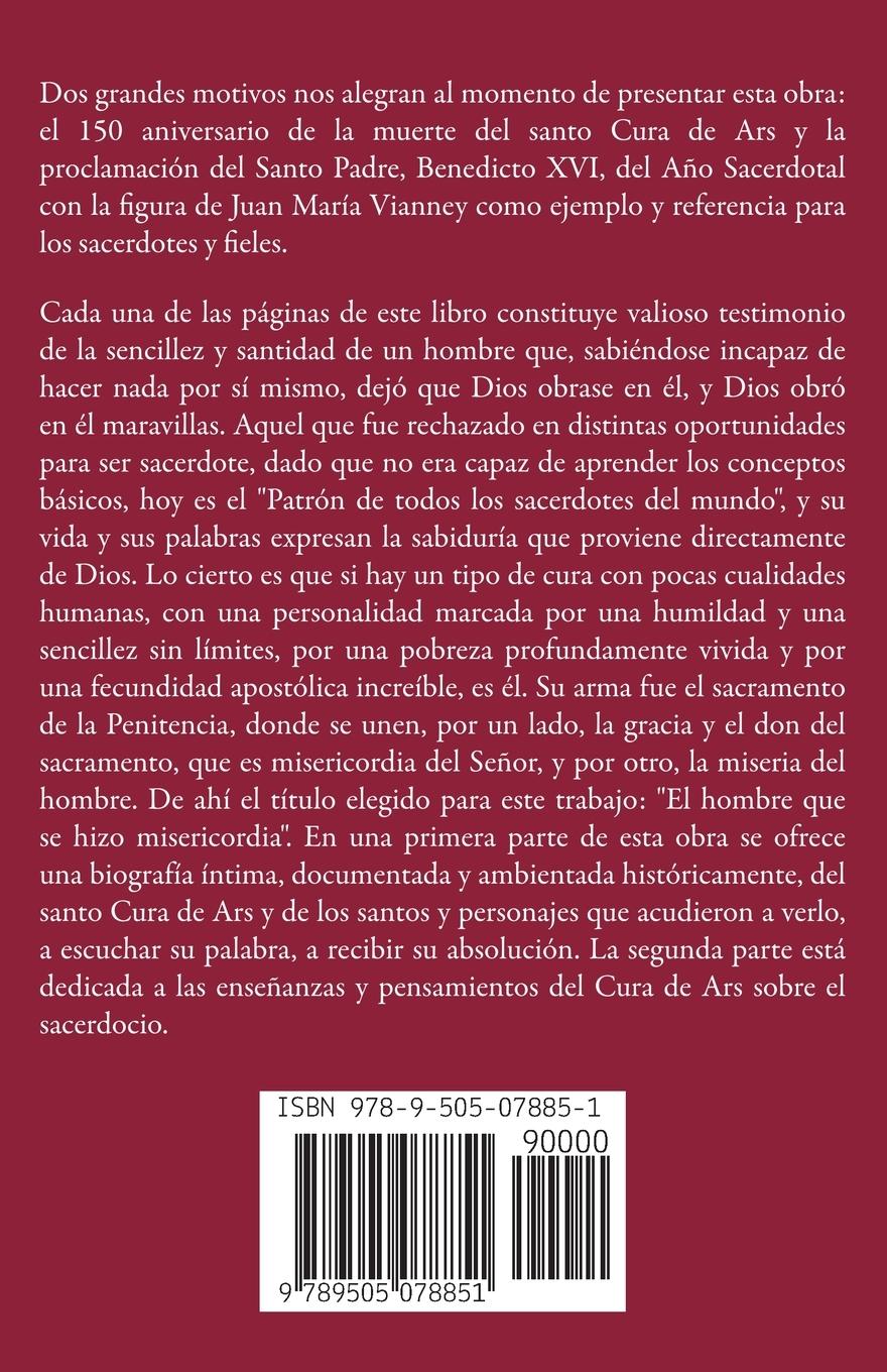 Rückseitencover El santo cura de Ars