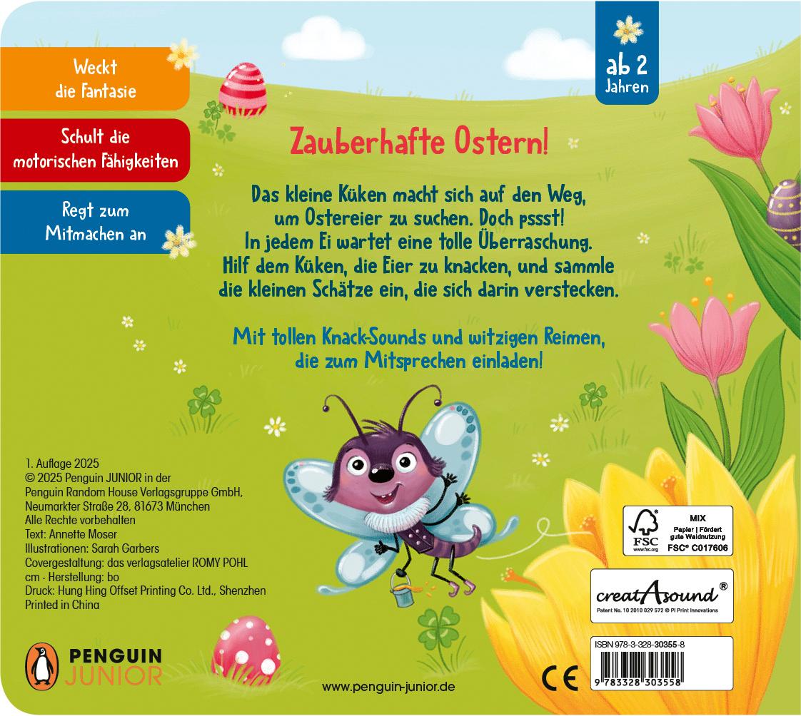 Beispielinhalt (Bild) Hurra, ein Zauber-Osterei!