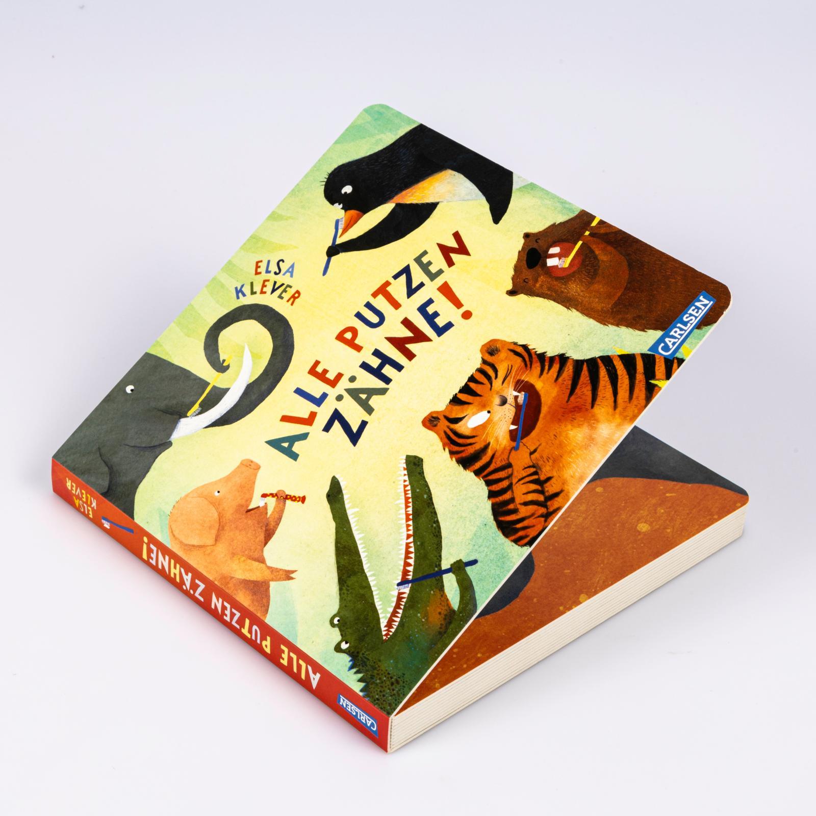 Beispielinhalt (Bild) Alle putzen Zähne!