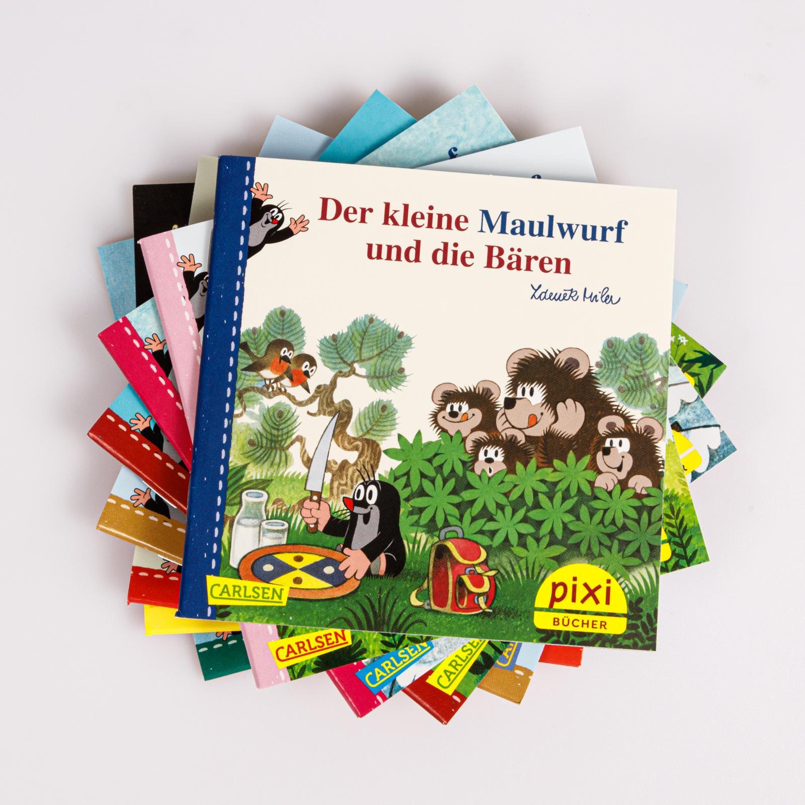 Beispielinhalt (Bild) Pixi-8er-Set 256: Der kleine Maulwurf (8x1 Exemplar)