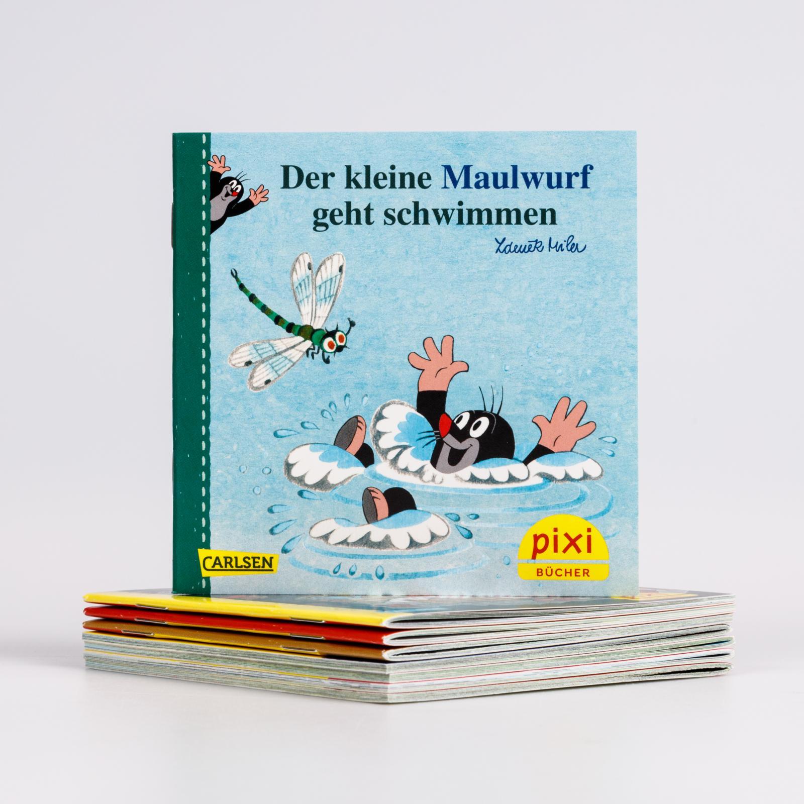 Beispielinhalt (Bild) Pixi-8er-Set 256: Der kleine Maulwurf (8x1 Exemplar)