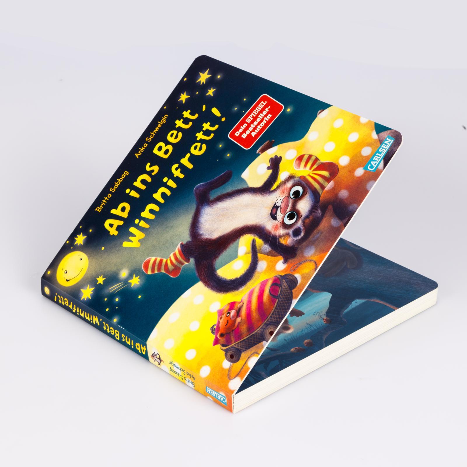 Beispielinhalt (Bild) Ab ins Bett, Winnifrett!