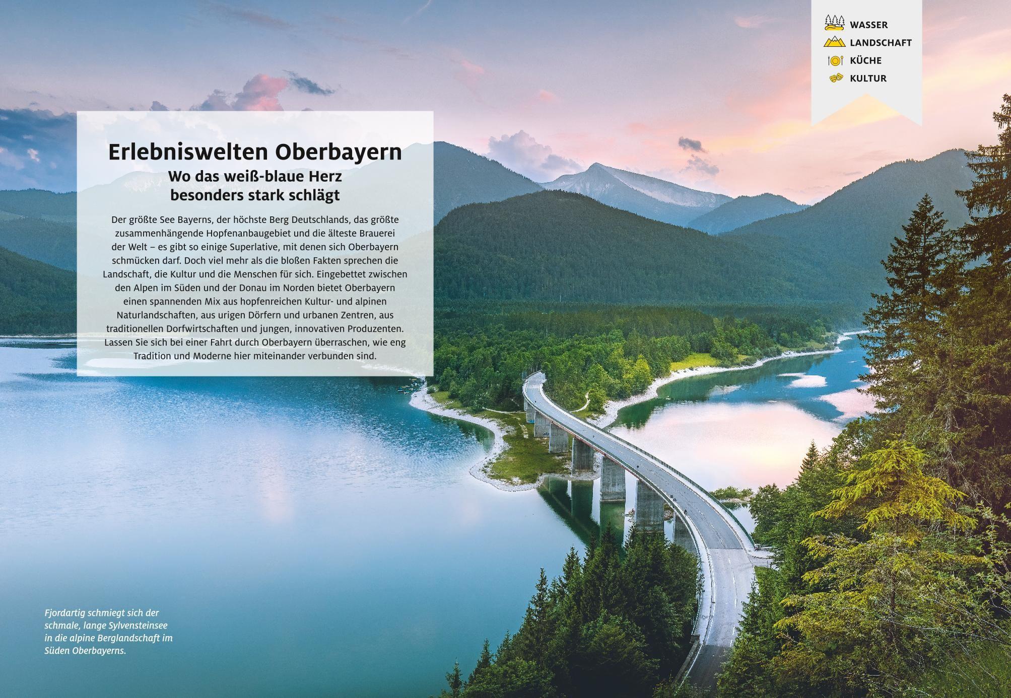 Beispielinhalt (Bild) ADAC Roadtrips - Oberbayern mit Chiemgau