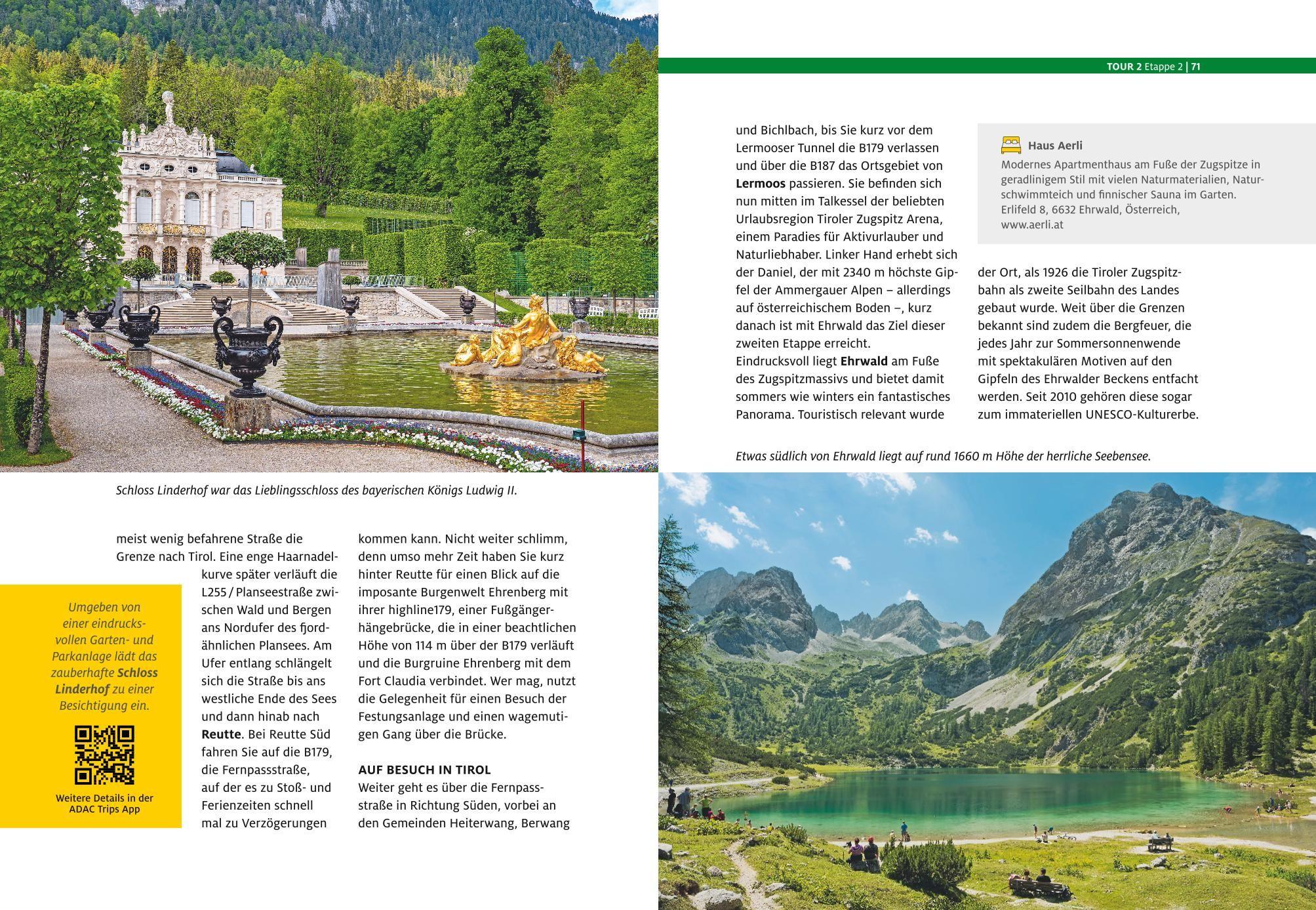 Beispielinhalt (Bild) ADAC Roadtrips - Oberbayern mit Chiemgau