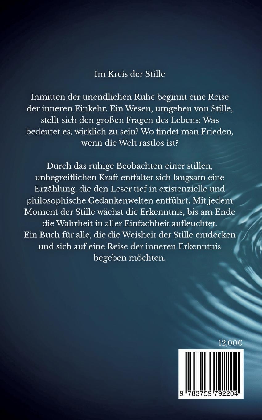 Rückseitencover Im Kreis der Stille