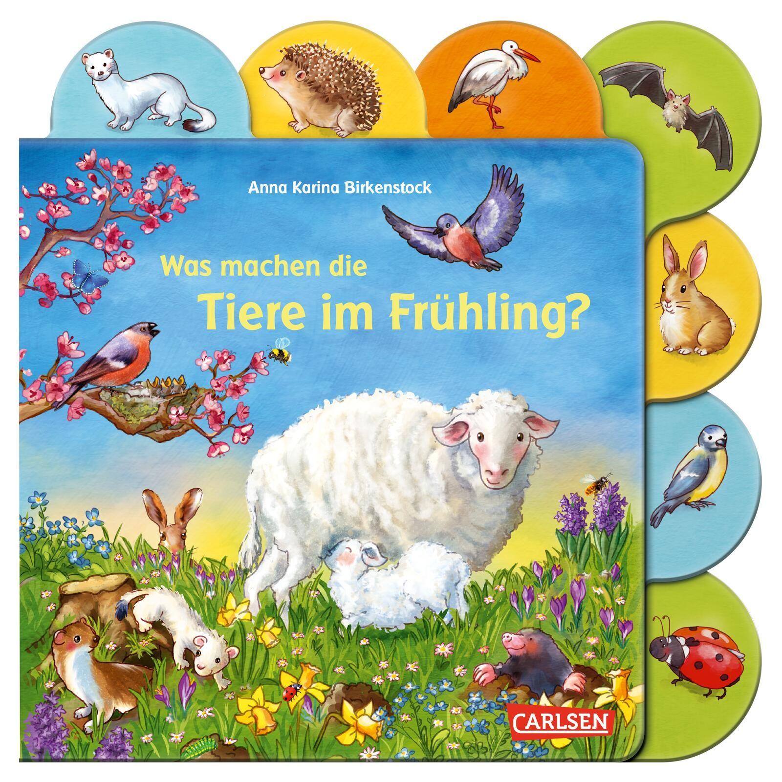 Vorderes Coverbild Was machen die Tiere im Frühling?