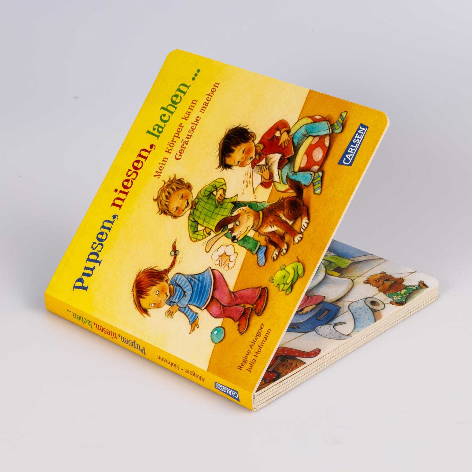 Beispielinhalt (Bild) Pupsen, Niesen, Lachen ... Mein Körper kann Geräusche machen